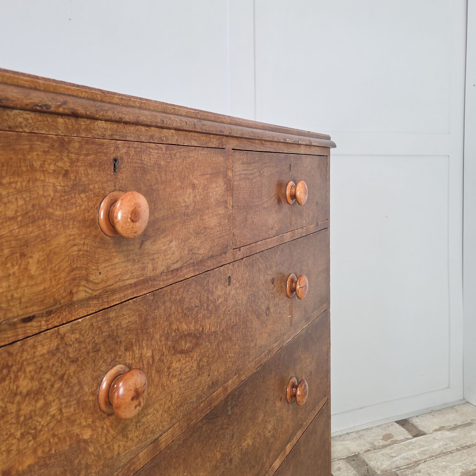photo for sale Large Victorian Pine Chest Of Drawers