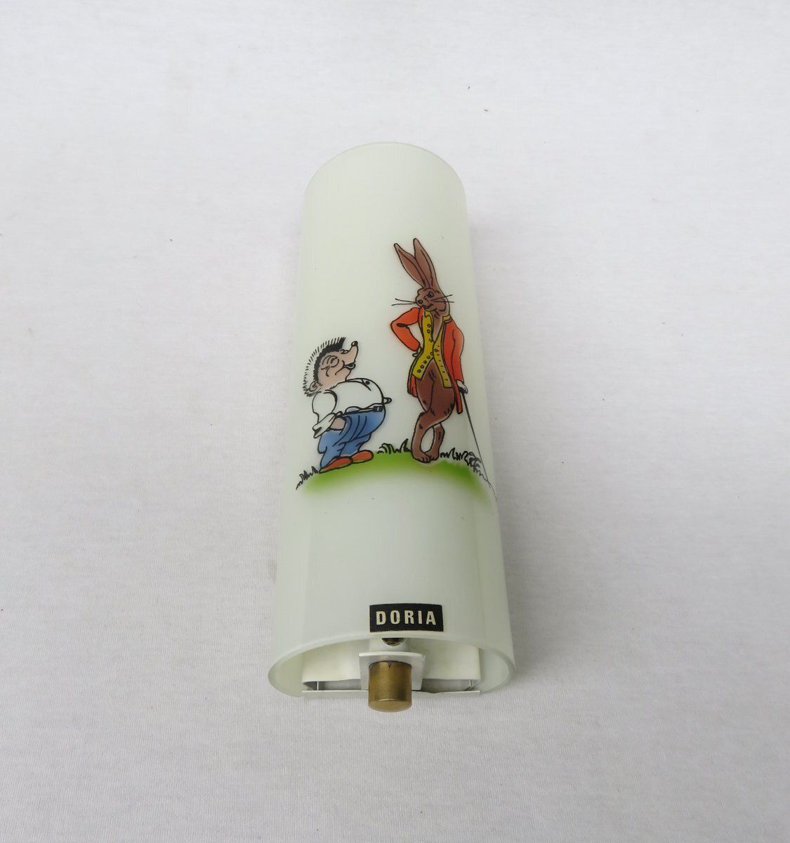 Mid Century The Hare And The Hedgehog Wall Lamp From Doria Leuchten, 1950s photo for sale