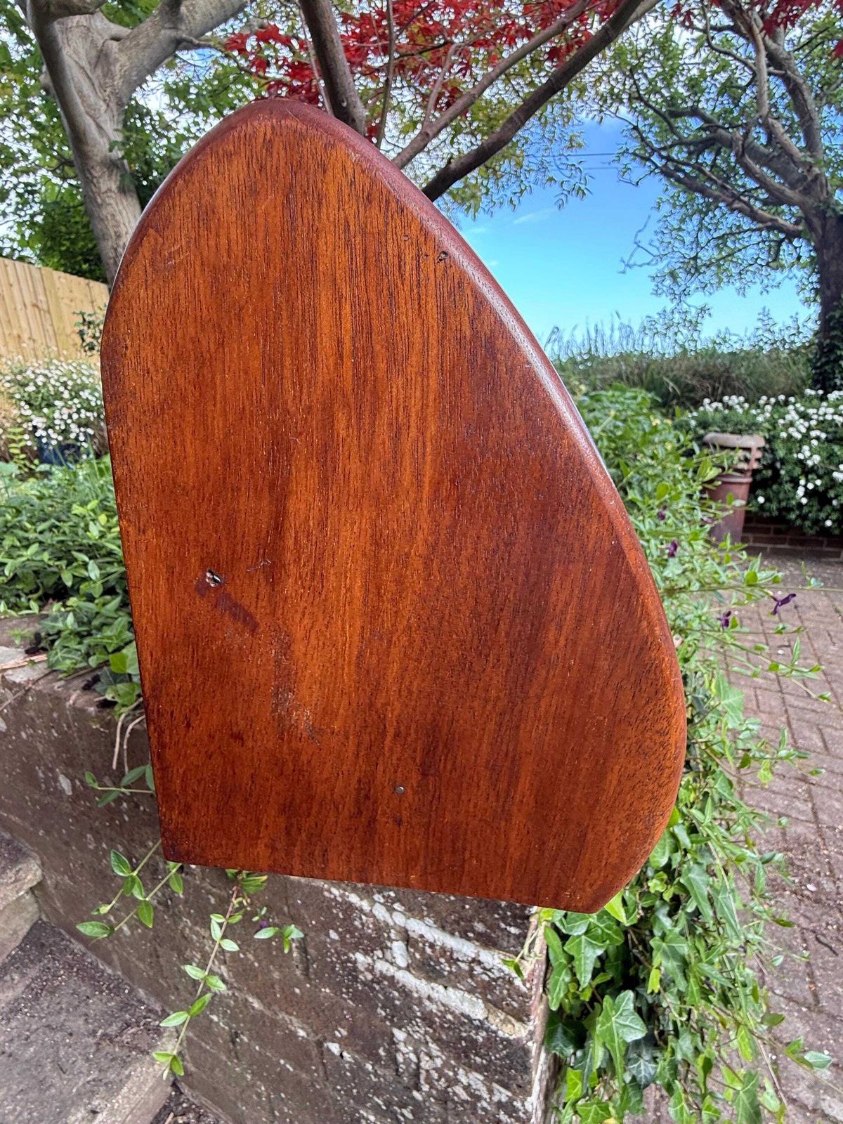 Vintage Retro Wooden Wall Shelf Freestanding Book Rack Display Shelf photo vinterior
