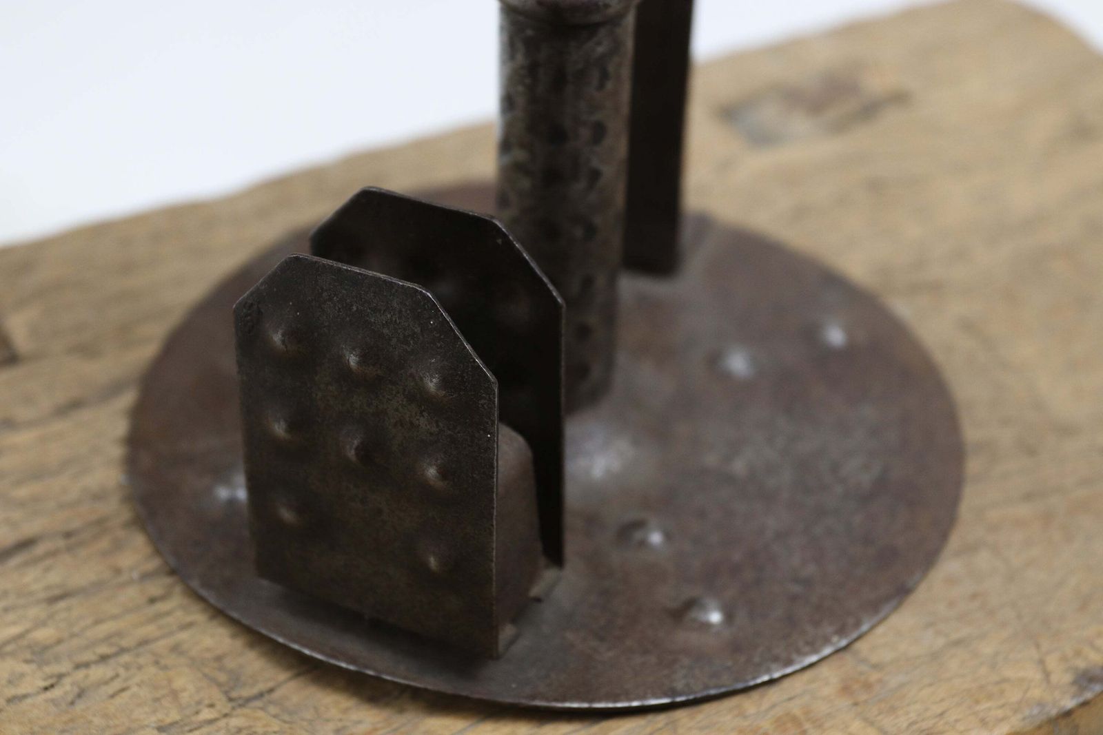 photo furniture Early 20th Century German Arts & Crafts Candle Stick By Hugo Berger