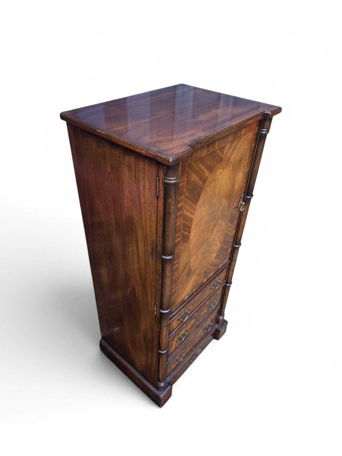 Vintage Mahogany Hi Fi Cabinet / Media Cupboard / C1970 photo furniture