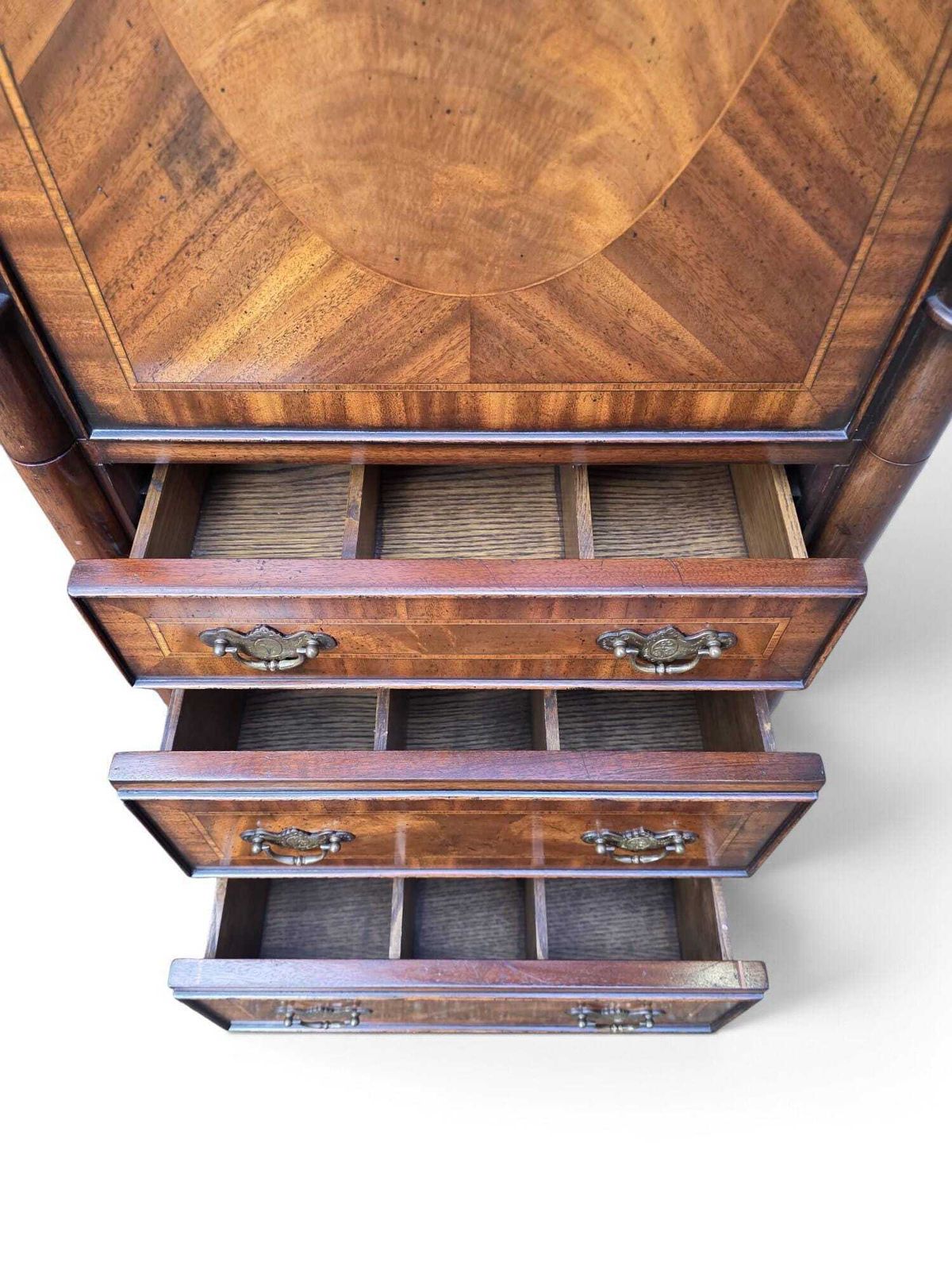 photo furniture Vintage Mahogany Hi Fi Cabinet / Media Cupboard / C1970