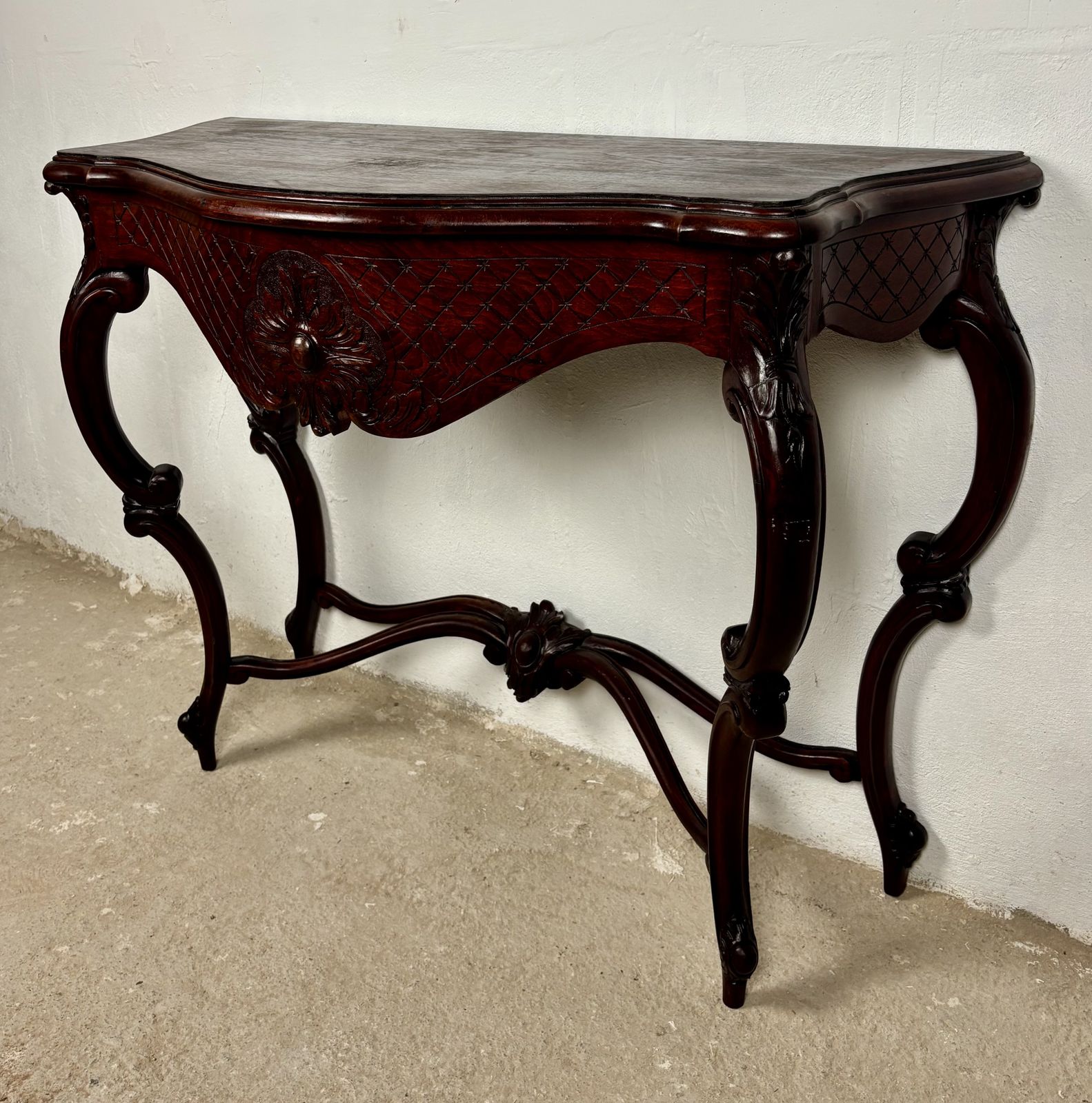 Italiaanse Rococo-stijl Gesneden Consoletafel, Begin 20e Eeuw photo buy