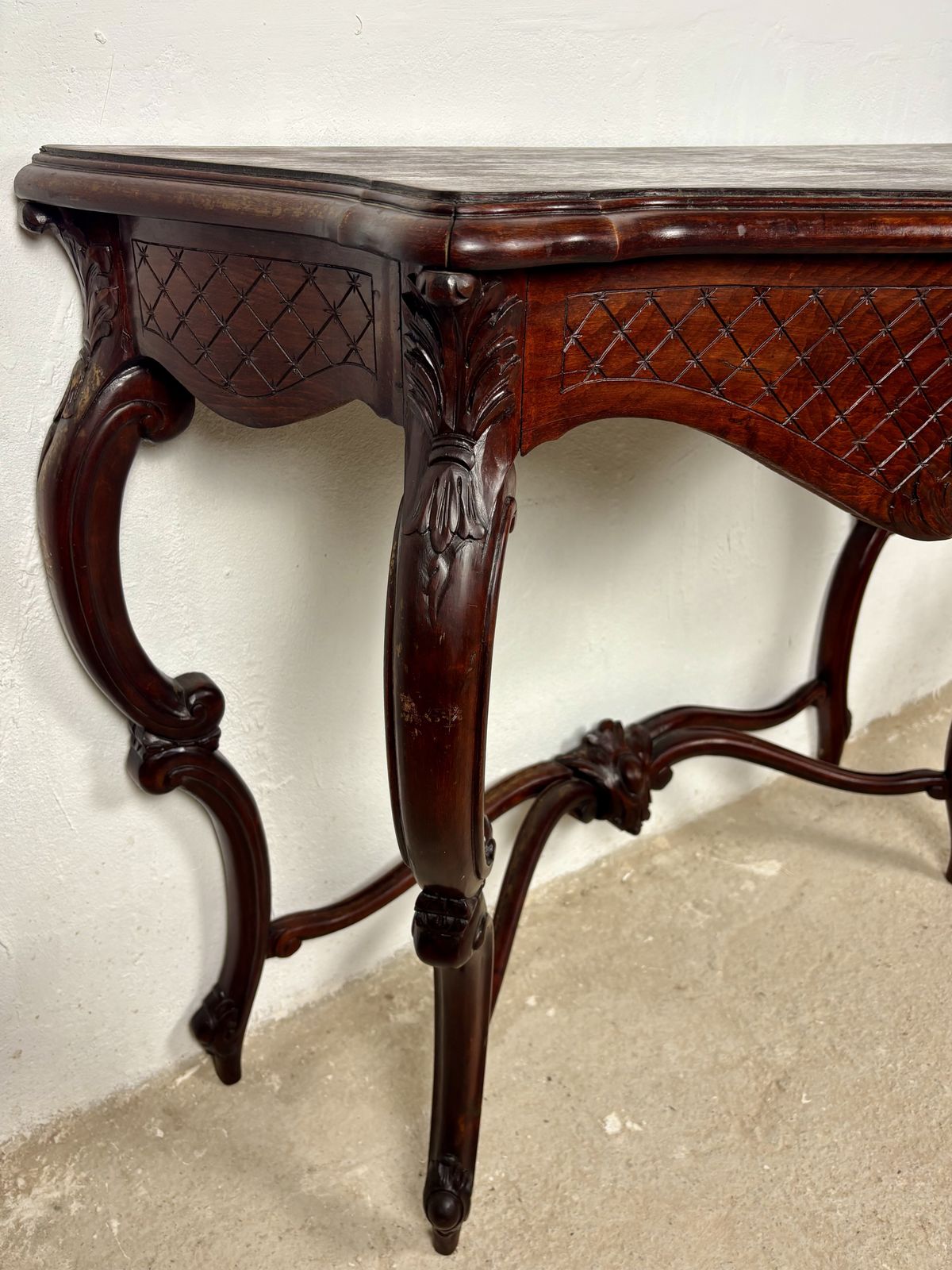 photo furniture Italiaanse Rococo-stijl Gesneden Consoletafel, Begin 20e Eeuw