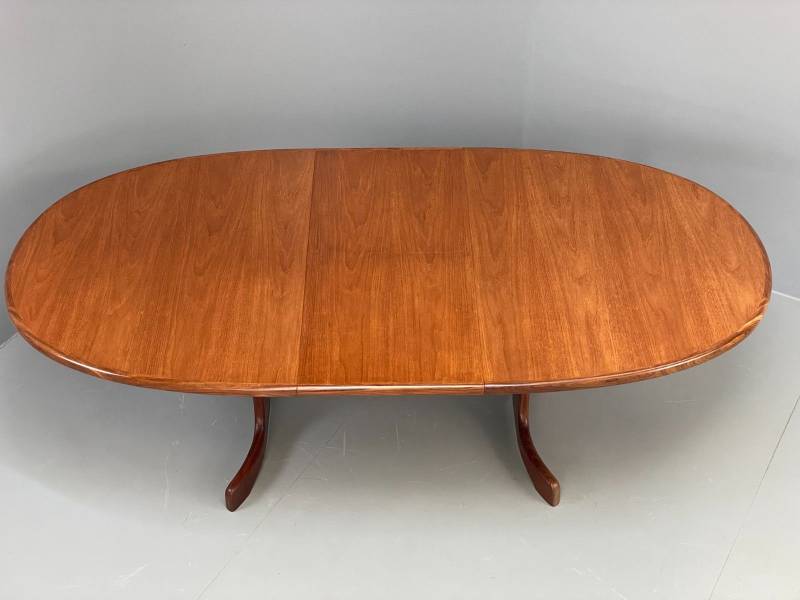 G Plan Dining Table Oval Teak Fresco 1960s Vintage Mid Century Eb11860 Mwoo photo for sale