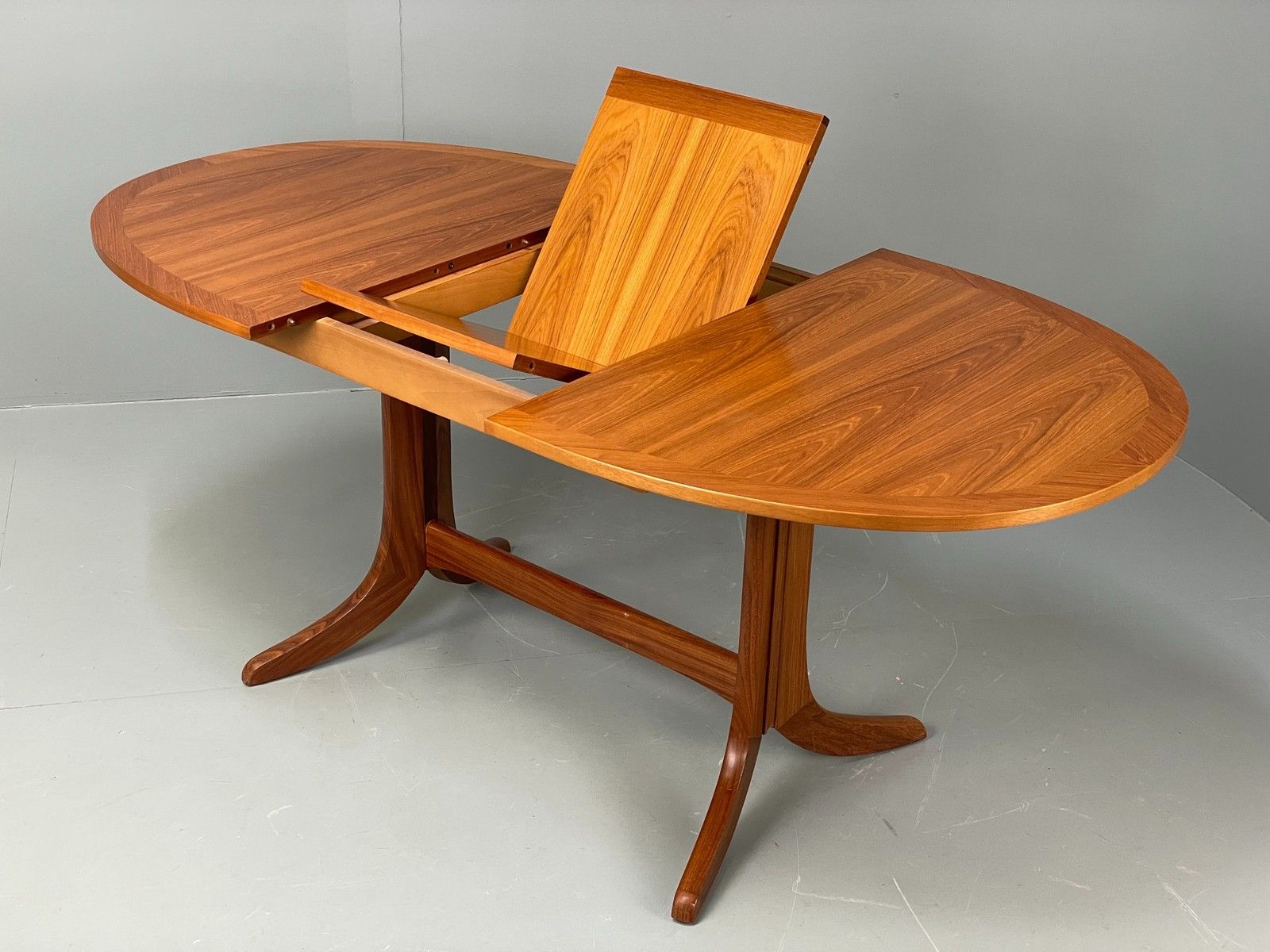 Vintage 1970s Dining Table By Nathan Teak Retro Extending Mid Century Eb12057 photo vinterior