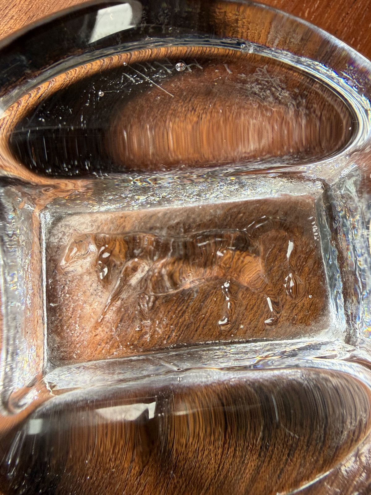 Vintage Erik Höglund For Boda Glass Art Paperweight photo furniture