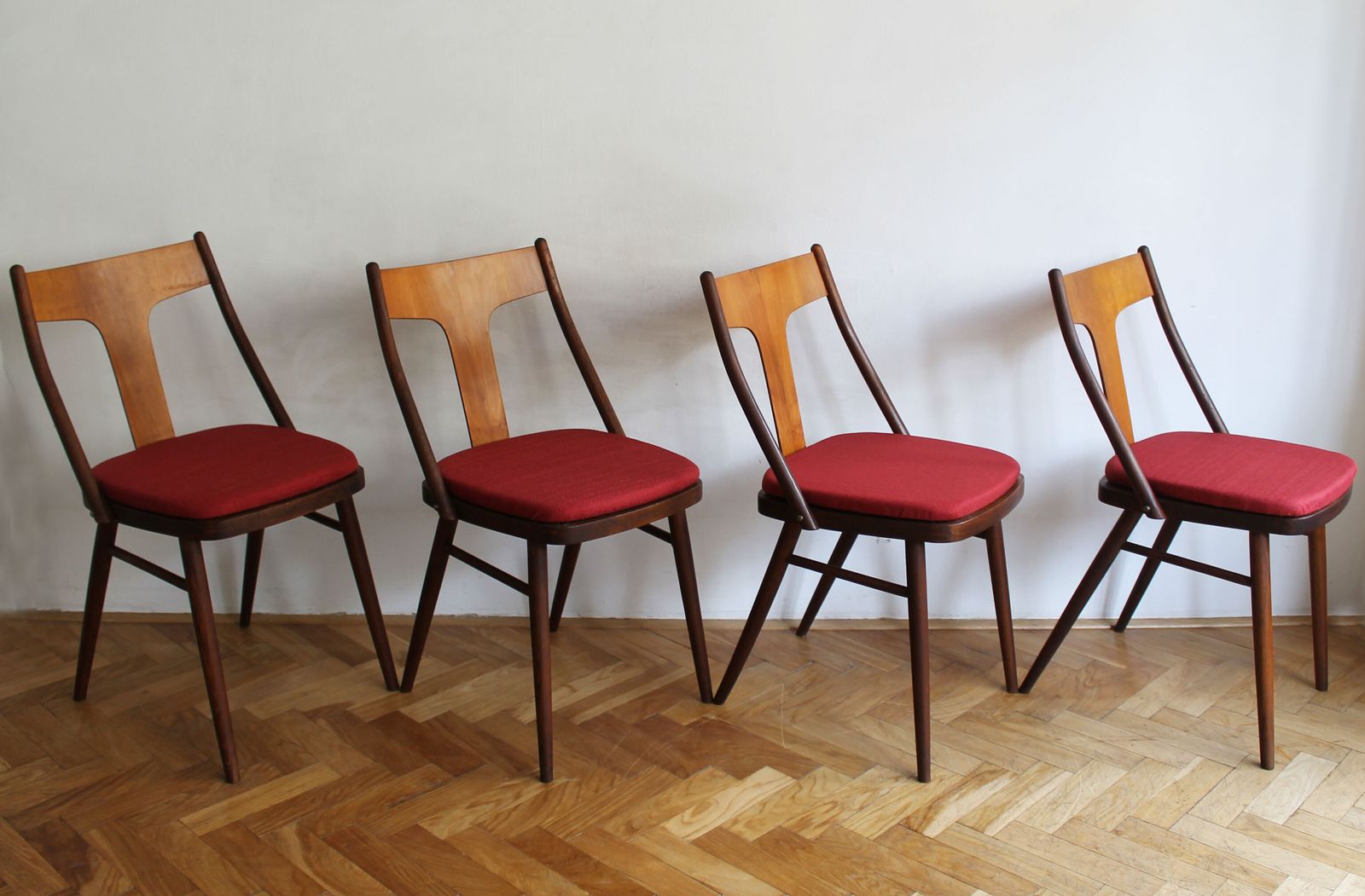 Set Of Four 1960s Scandinavian Style Dining Chairs photo furniture