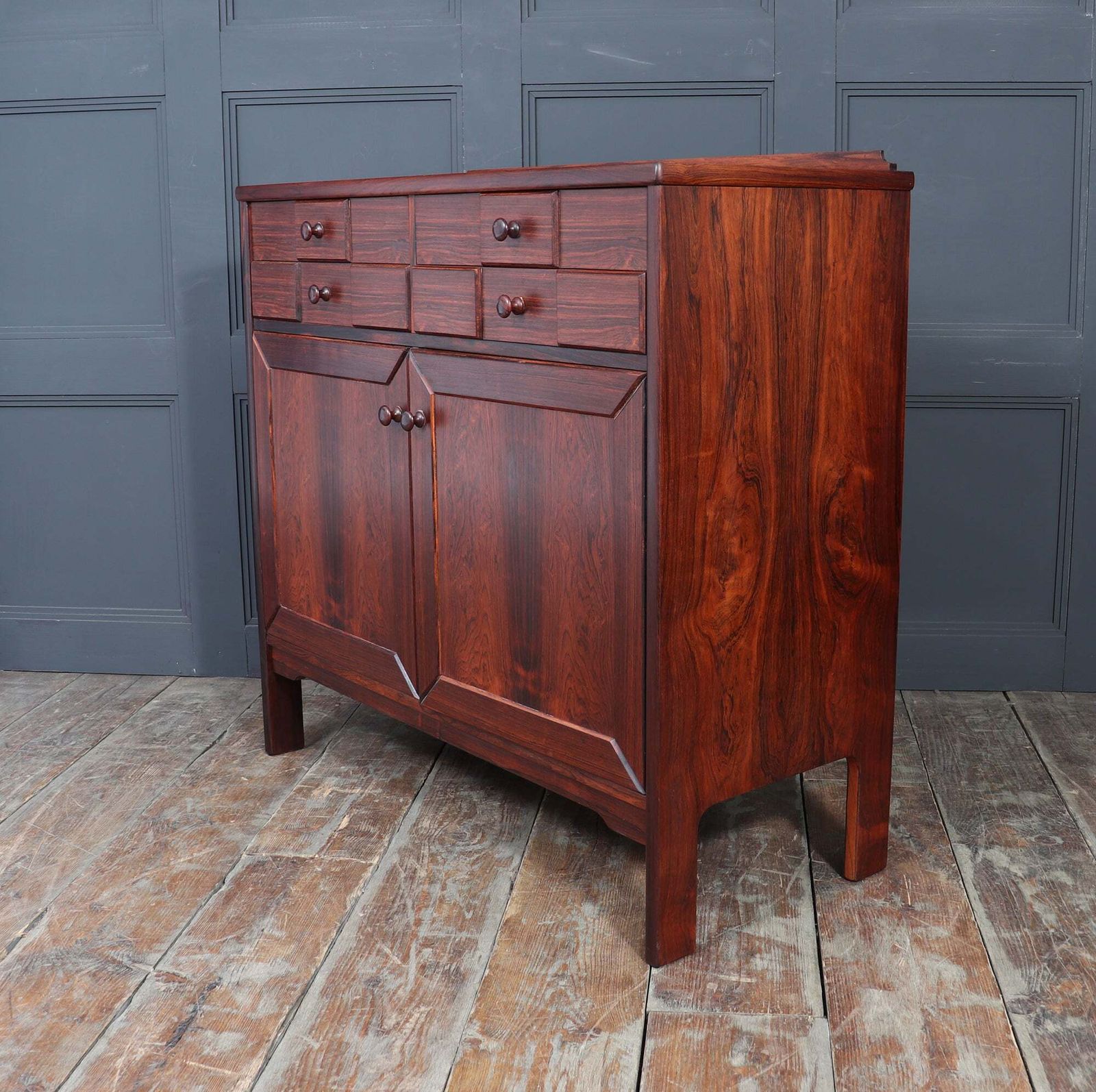 1800.0 Mid Century Danish Rosewood Cabinet C1960 photo
