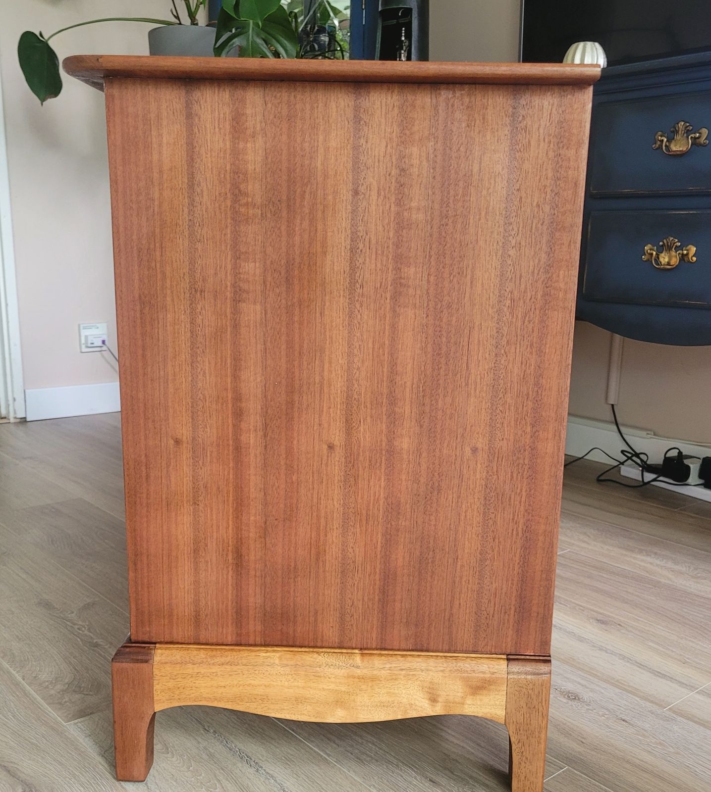 Furniture Stag Minstrel Restored Chest Of Drawers photo