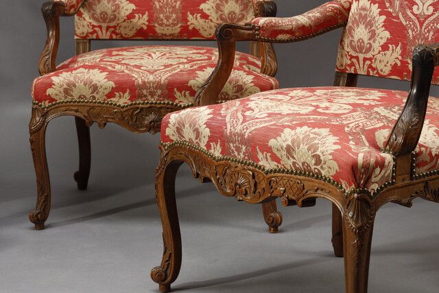 Furniture Set Of Four Napoleon III Salon Chairs photo