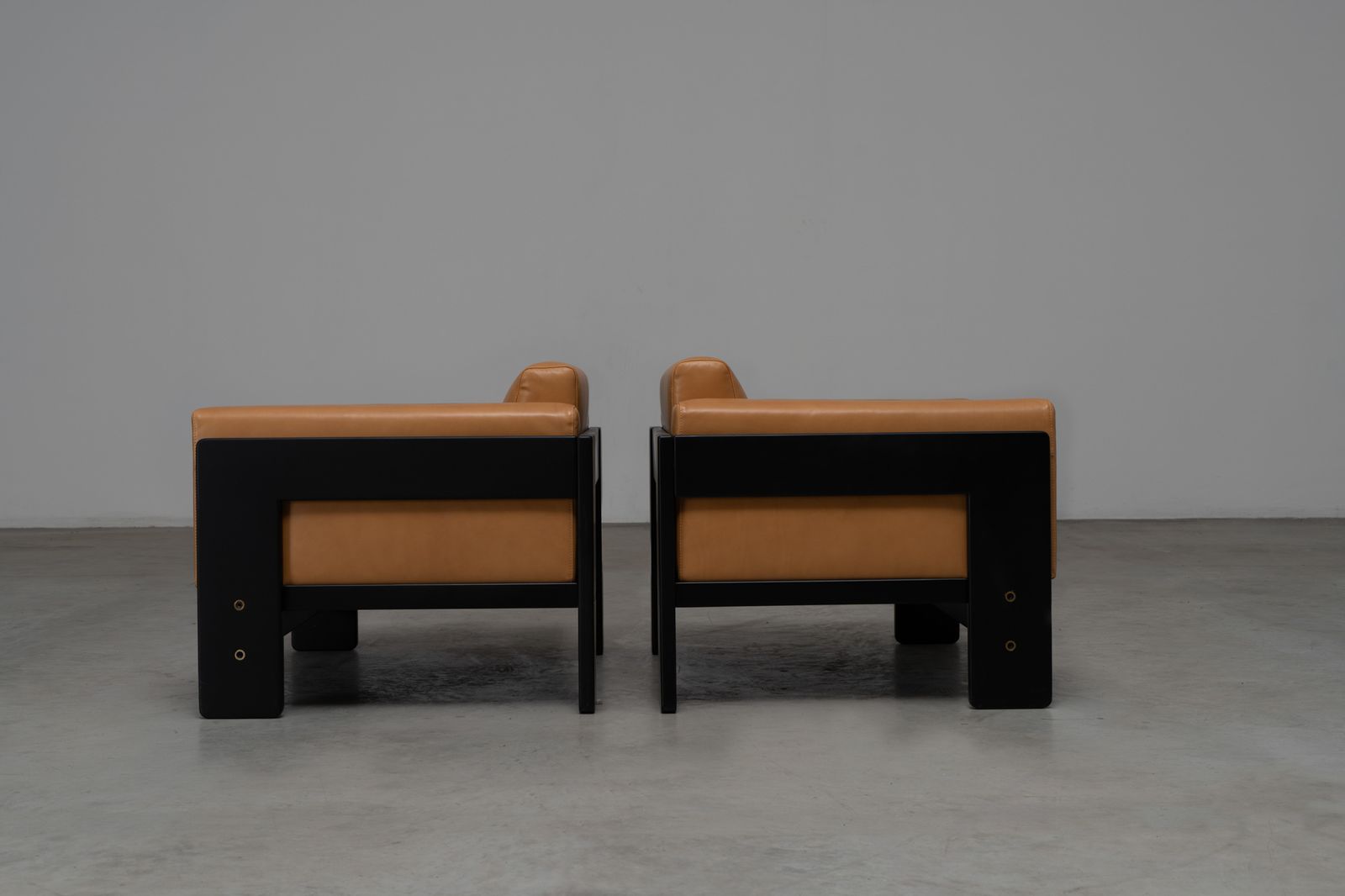 A Pair Of Early Edition Bastiano Armchairs   Afra And Tobia Scarpa For Gavina photo 6350.0