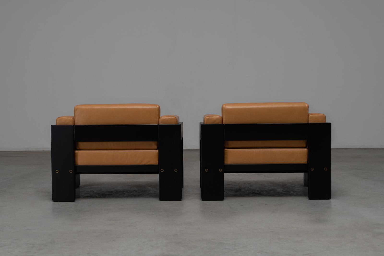 A Pair Of Early Edition Bastiano Armchairs   Afra And Tobia Scarpa For Gavina photo buy
