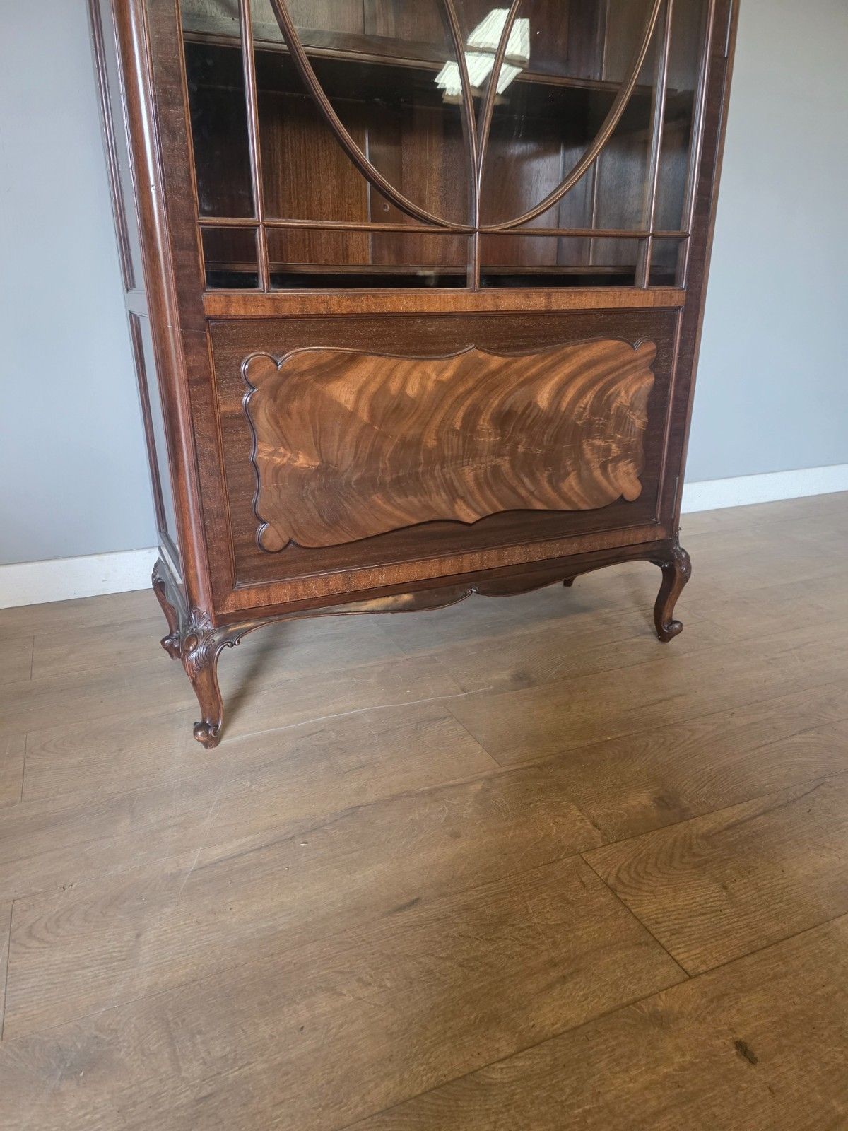 Antique Glazed Maghongy Bookcase 1900s photo buy