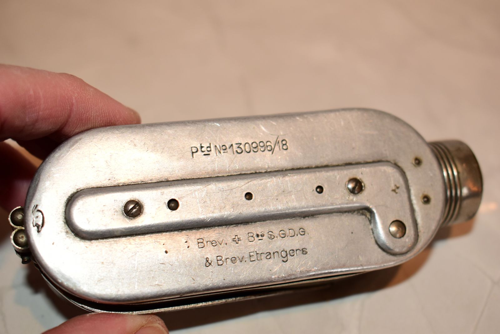 Rare Wwii British Military Issue 'Deklalite' Dynamo Torch – Working Swiss Patent photo 169.0
