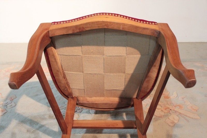 Nursery Chair In Cherry 1880s photo vinterior