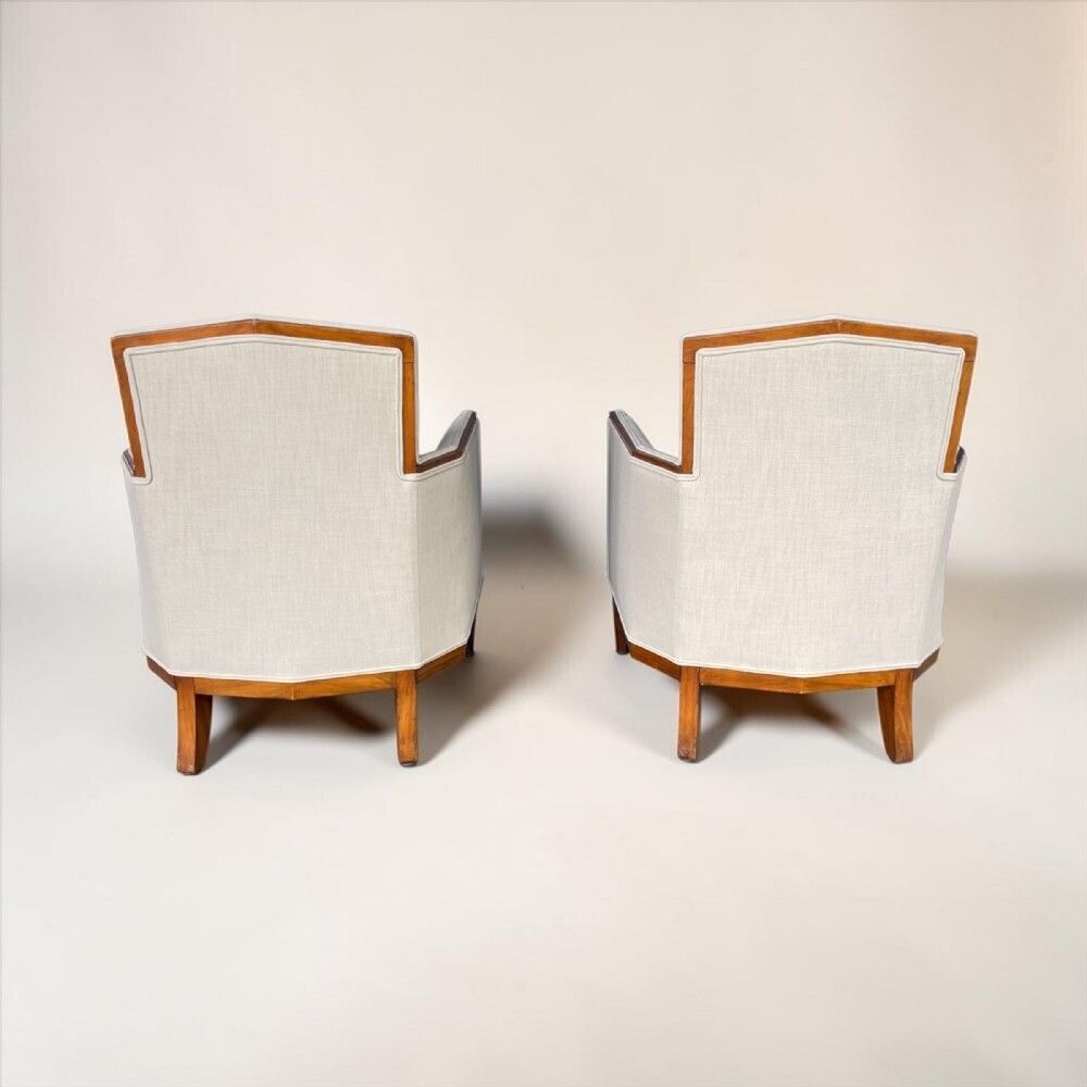A Pair Of Art Deco Armchairs photo furniture