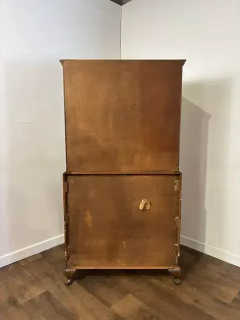 669.0 Vintage Walnut Chest On Chest photo