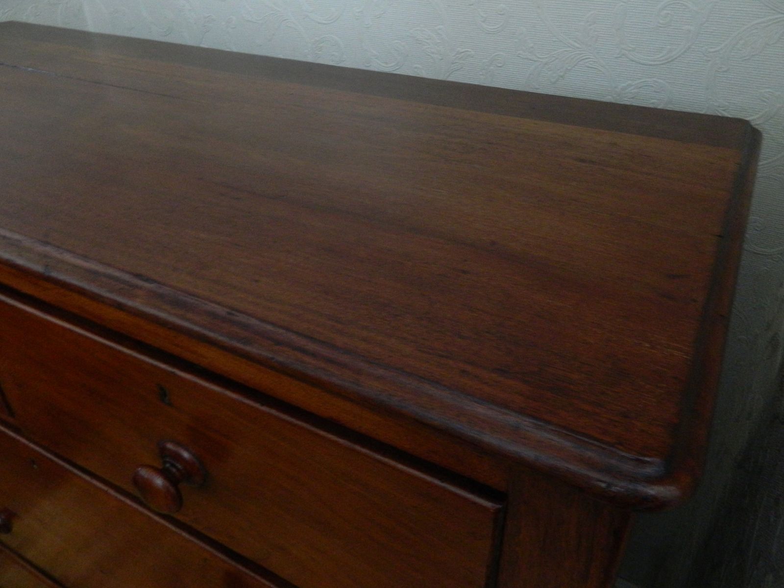 Victorian Mahogany Chest Of Drawers photo 755.0
