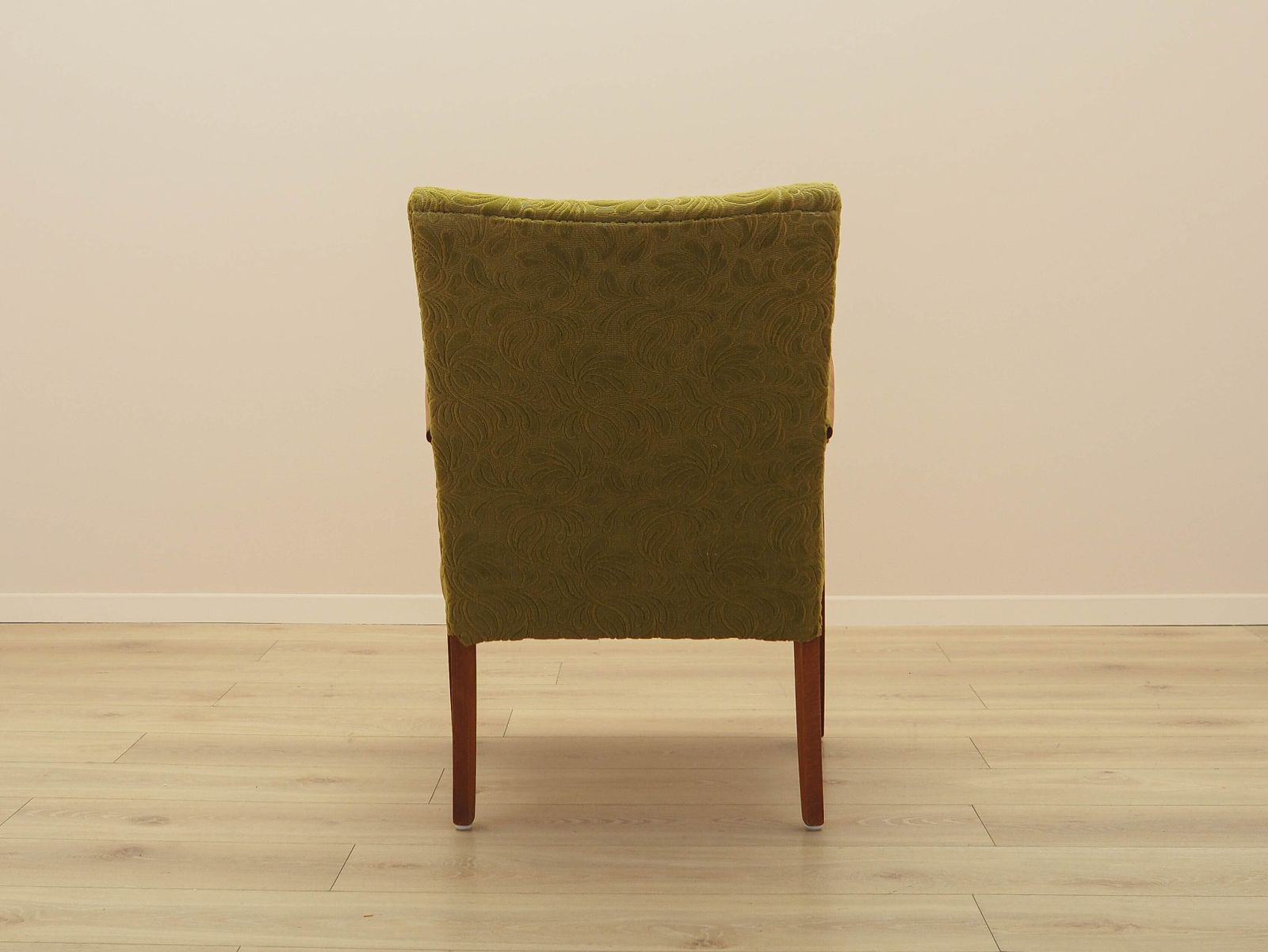 Groene fauteuil, Deens design, jaren 1960, gemaakt in Denemarken photo vinterior