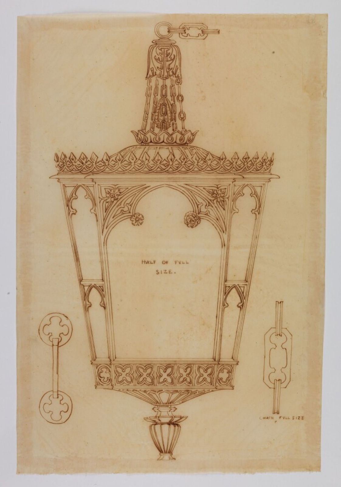 photo furniture Napoleon Buonapartes Regency Gilt Brass Hall Lantern Supplied By George Bullock For Use At St Helena
