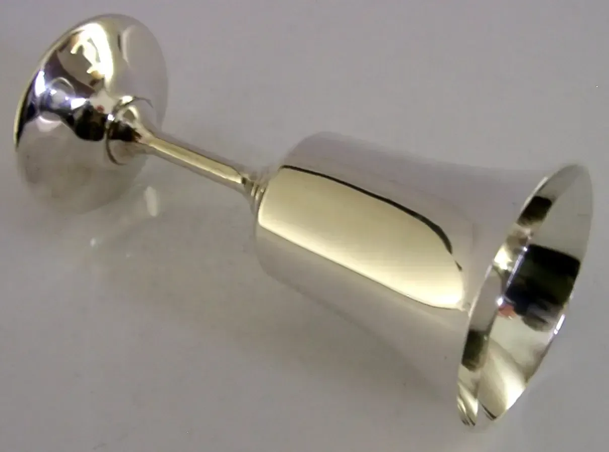 Gobelet calice en argent massif sterling, Angleterre, 1967 photo vinterior