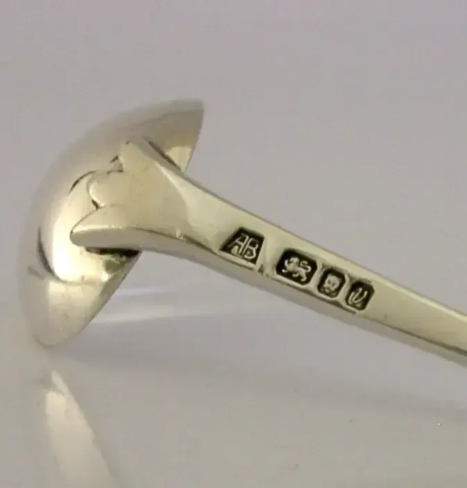 Amanda Birkett Designer Sterling Silver 7.75 Inch Long Spoon 1995 Hand Made photo furniture