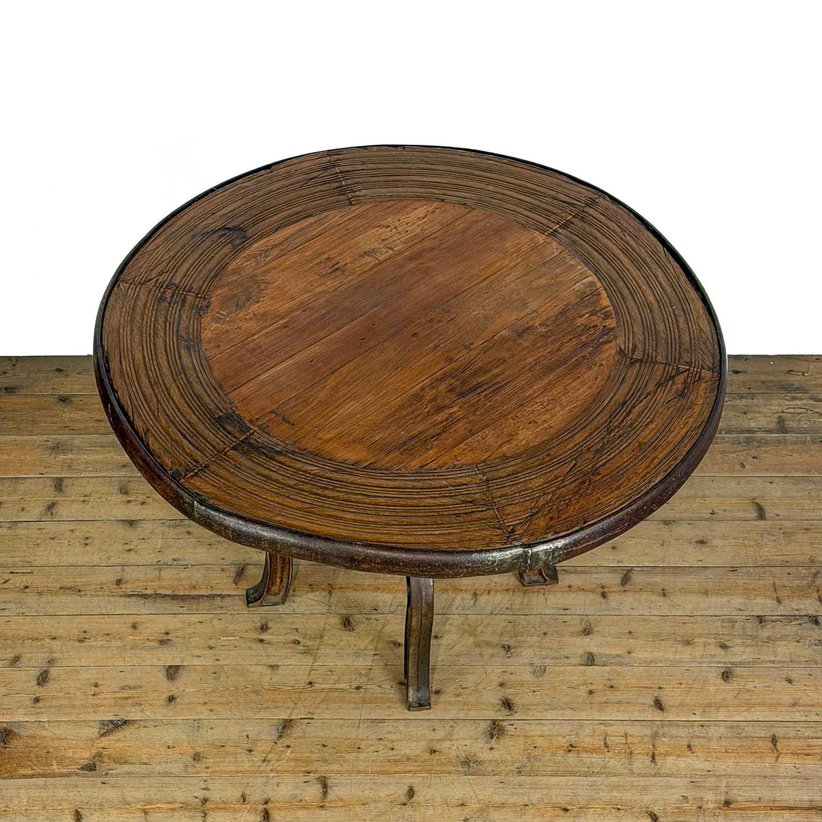 Large Cast Iron Dining Table Or Centre Table | Antique Table | Industrial Table | Dining Table | Antique Table (M 6905) photo furniture