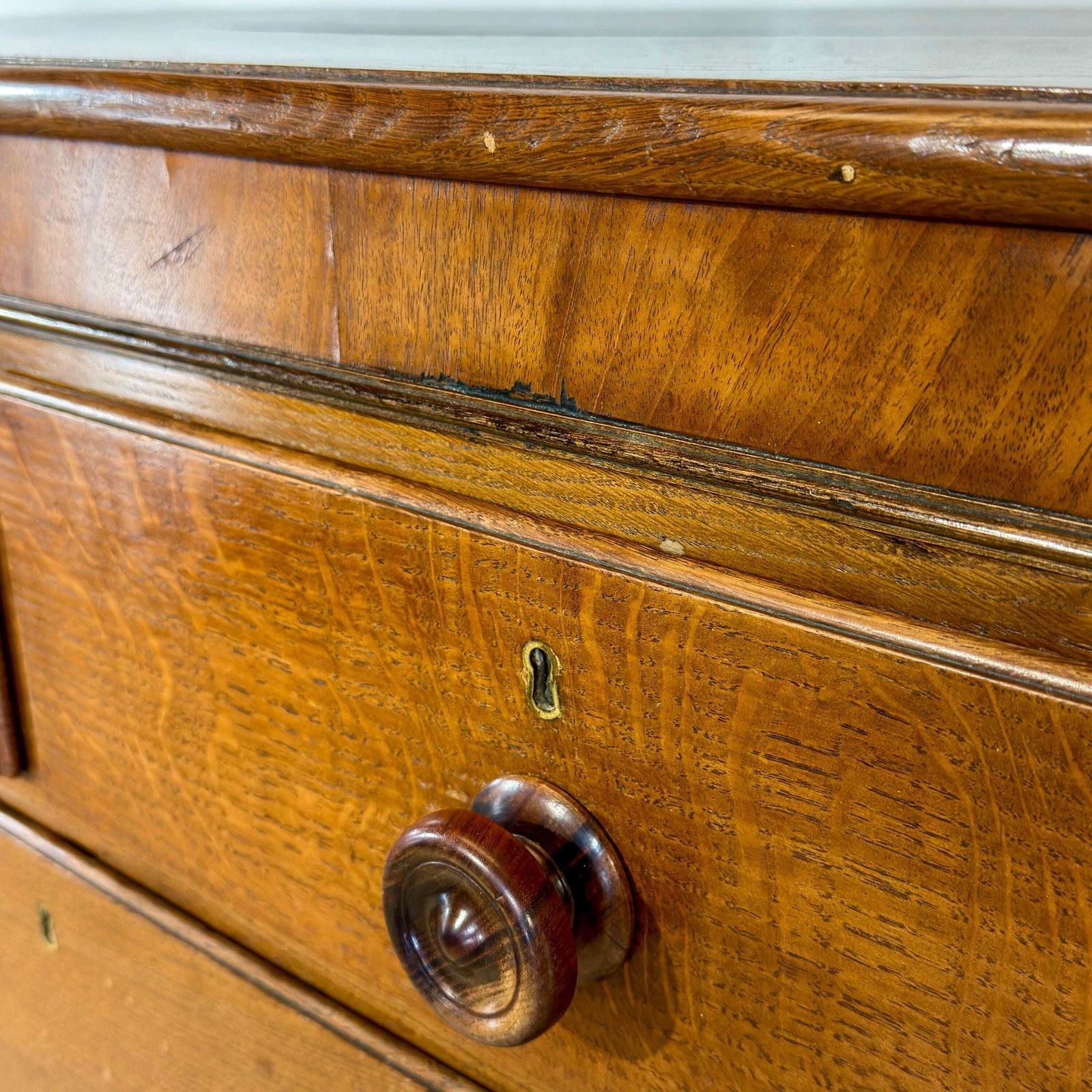 Antique 19th Century Oak Chest Of Drawers | Antique Storage | Bedroom Drawers | Antique Chest Of Drawer (M 6886) photo buy