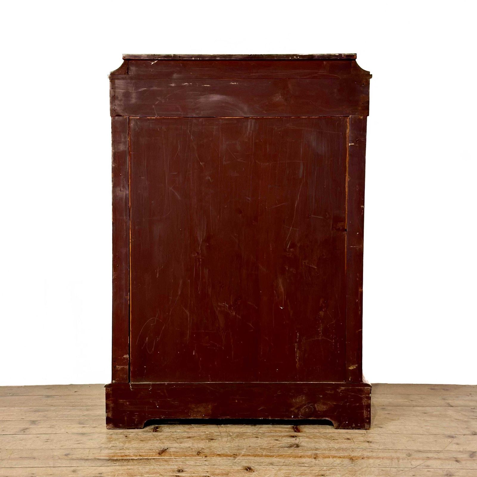 Antique Walnut Inlaid Pier Cabinet | Display Cabinet | Antique Cabinet | Antique Storage | Display Cabinet (M 6877) photo vintage