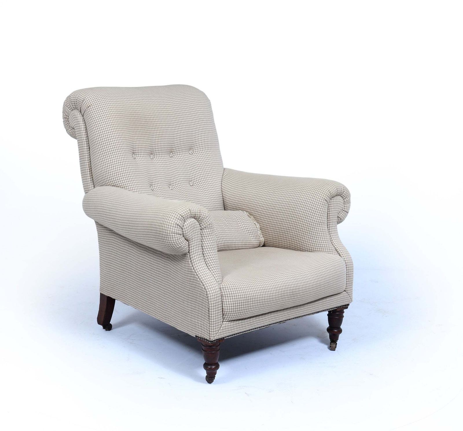 Late Victorian Button Back Armchair, English, Circa 1890–1900