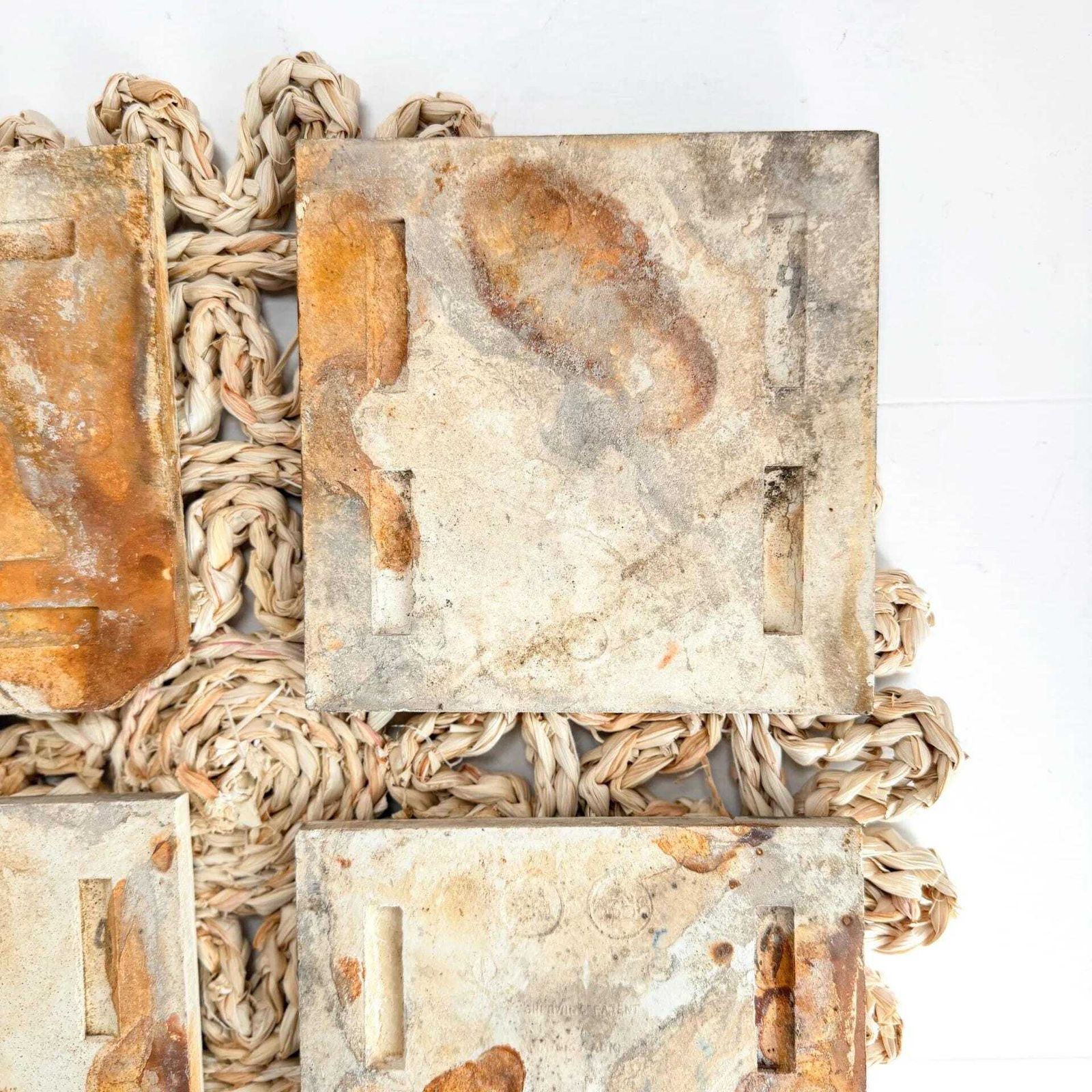 photo for sale Antique Sherwin & Cotton Art Nouveau 6 Inch Ceramic Tiles Set Of 4