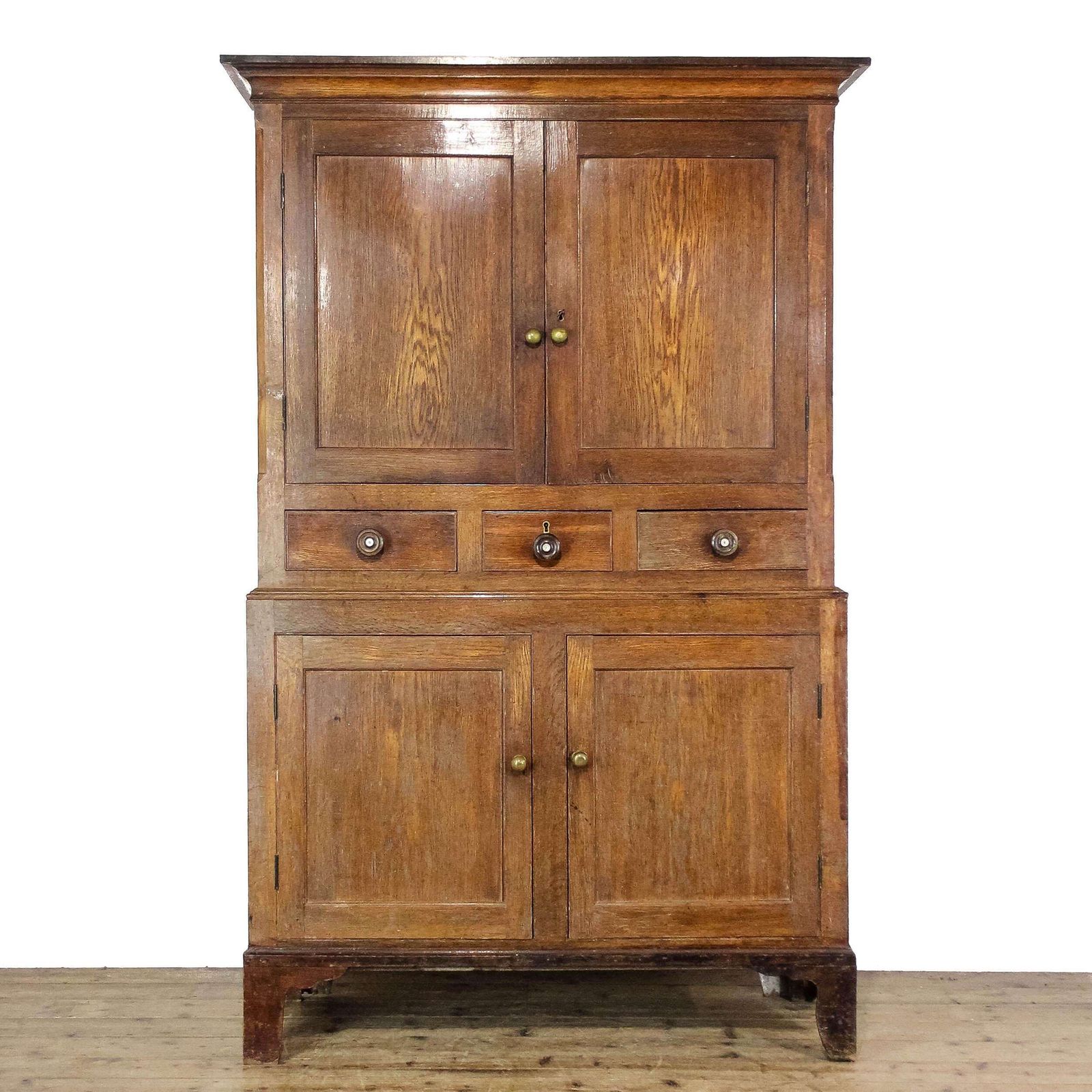 Antique 19th Century Oak Linen Press Cupboard | Antique | Early Antiques | Antique Storage | Antique Cupboard