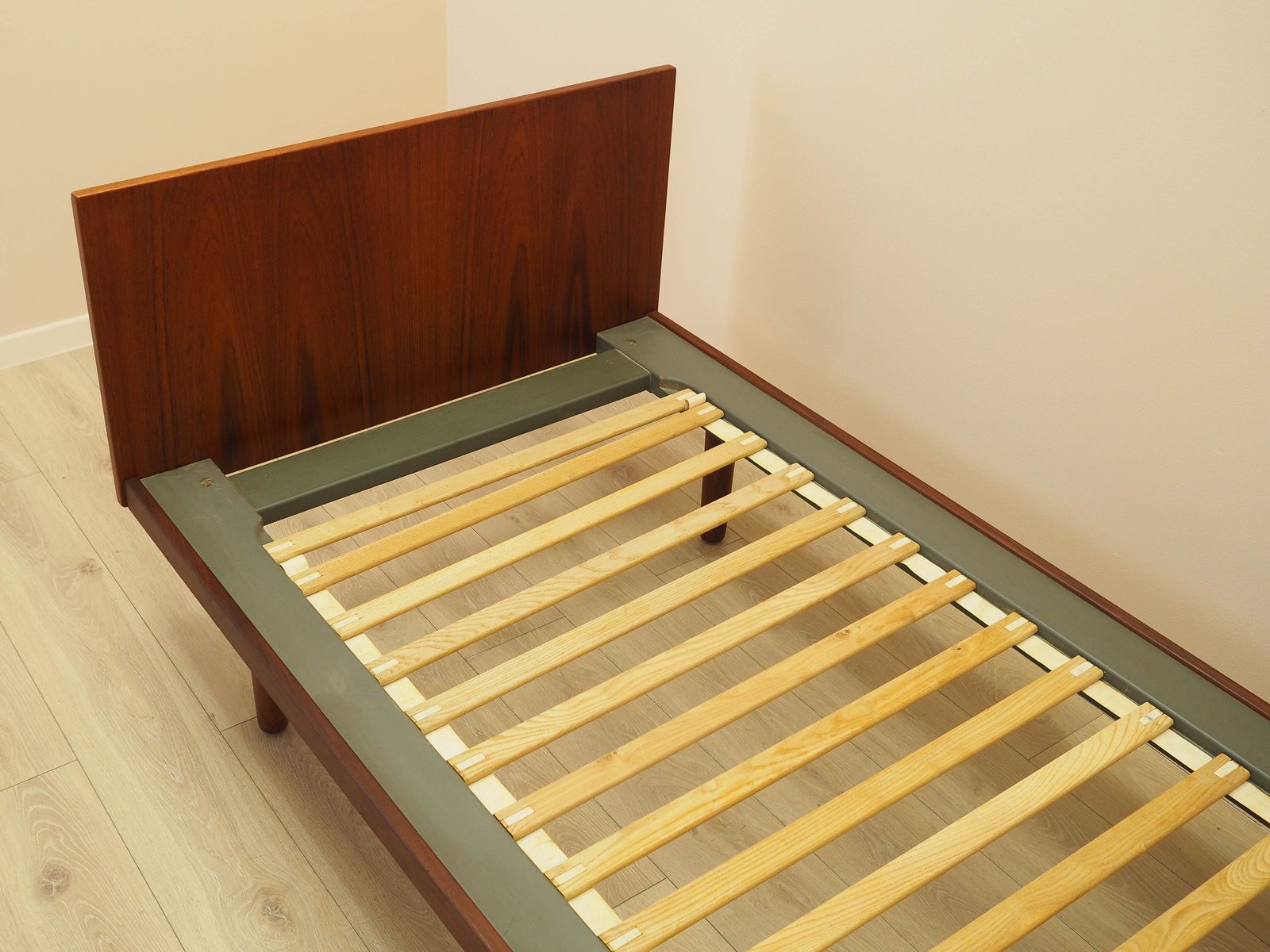 Teak Bed Danish Design 1960s Designer: Hans J. Wegner Manufacturer Getama photo Furniture