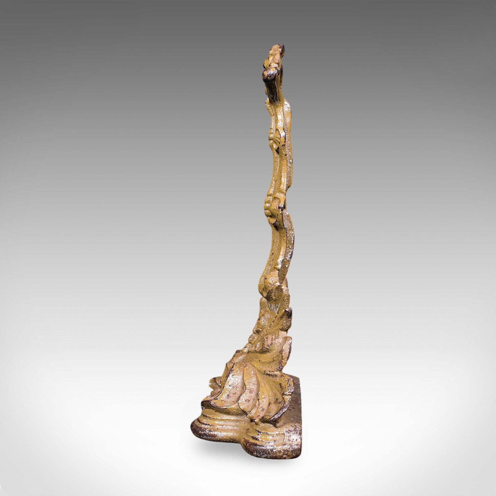 Antique Decorative Doorstop, French, Art Nouveau, Door Keeper, Victorian, C.1900 photo 403.0