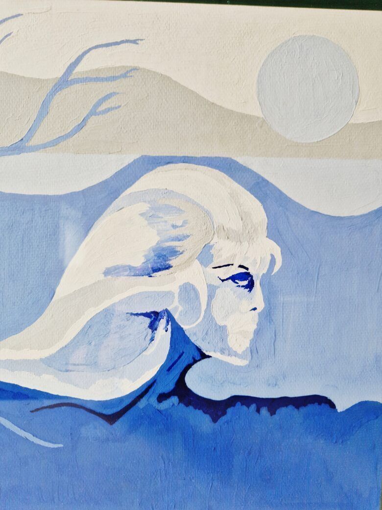 Painting "Portrait Of A Woman" photo vinterior