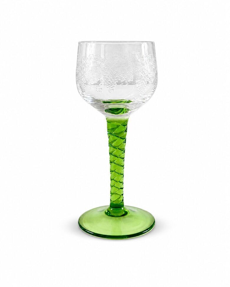 ''Remmare'' Likeurglazen Met Groene Steel photo furniture