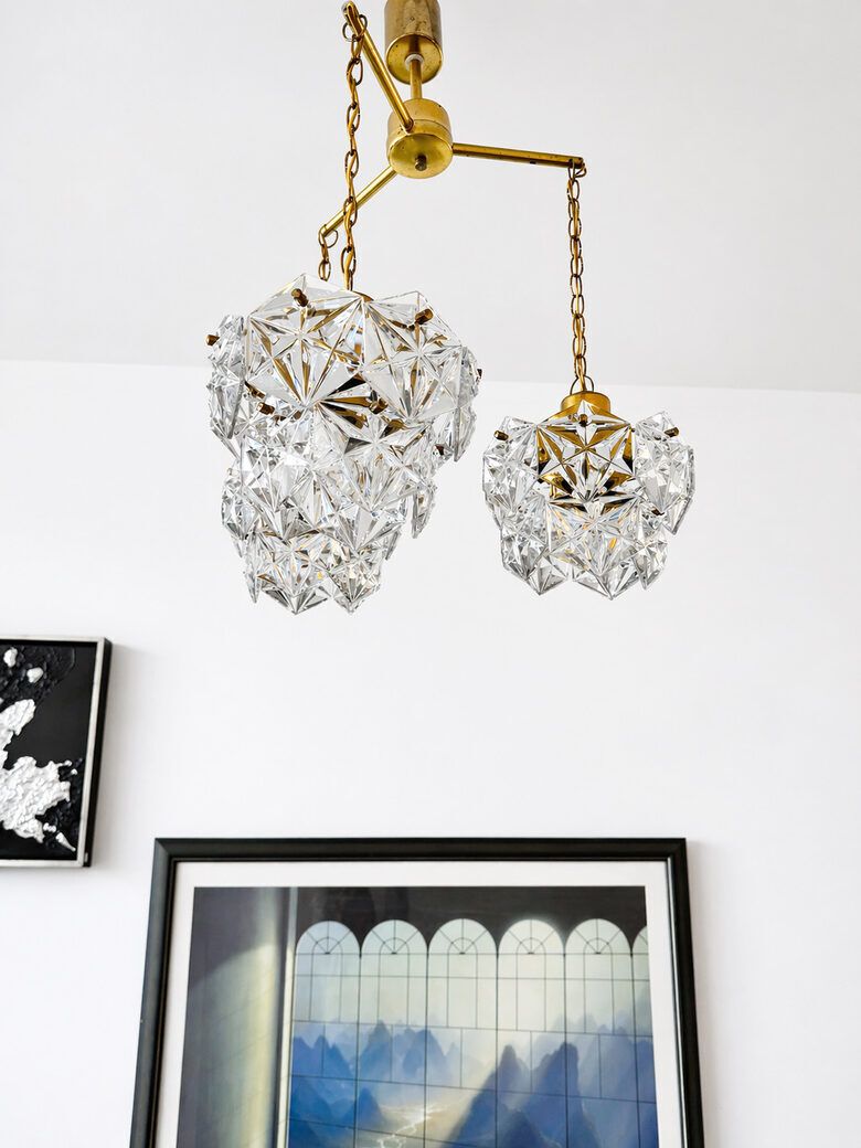 Kinkeldey Crystal Mid-Century Kroonluchter photo 1200.0