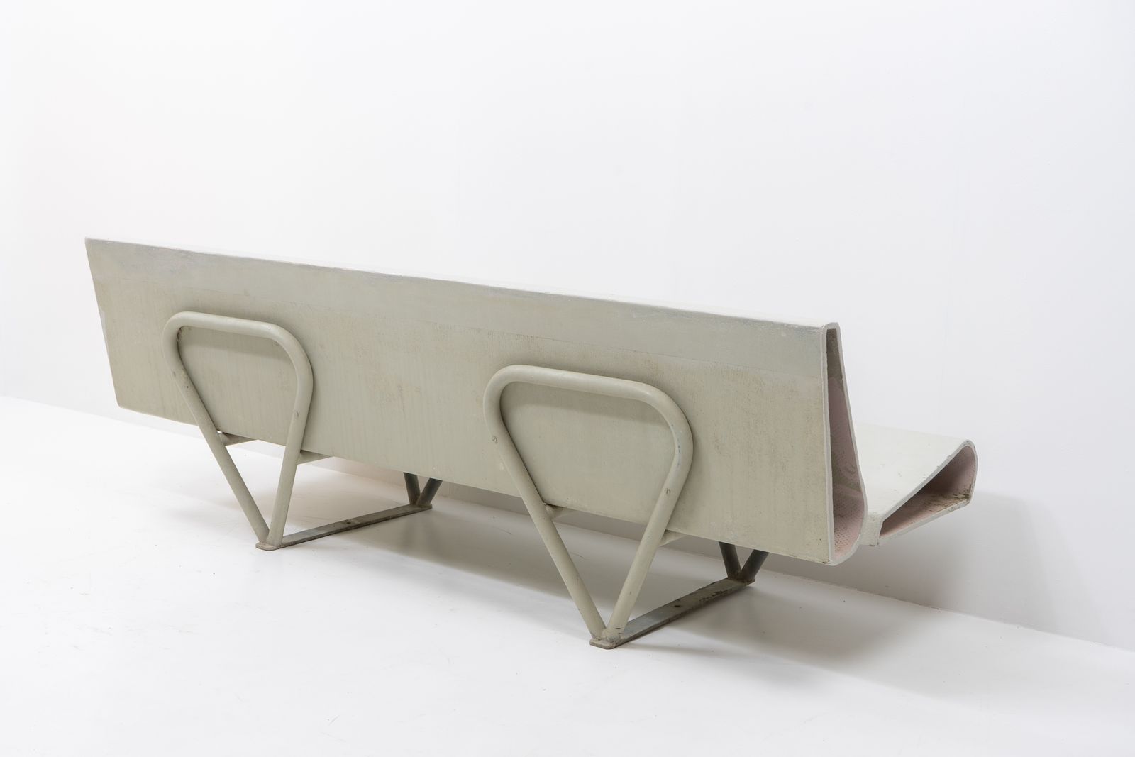 Eternit Bench By André Lasserre For Eternit Sa, Switzerland 1970s photo 7100.0