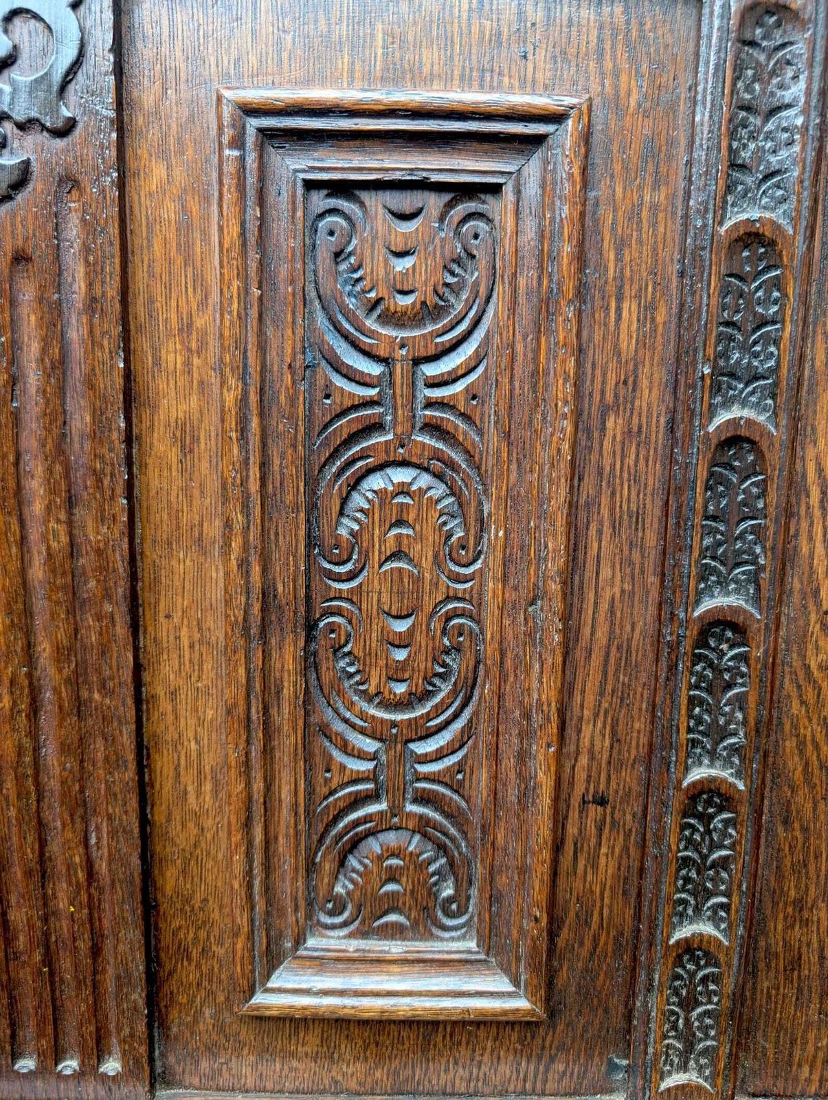 Antique Oak Umbrella Stand With Zinc Liner, Netherlands Circa 1900 photo 612.0
