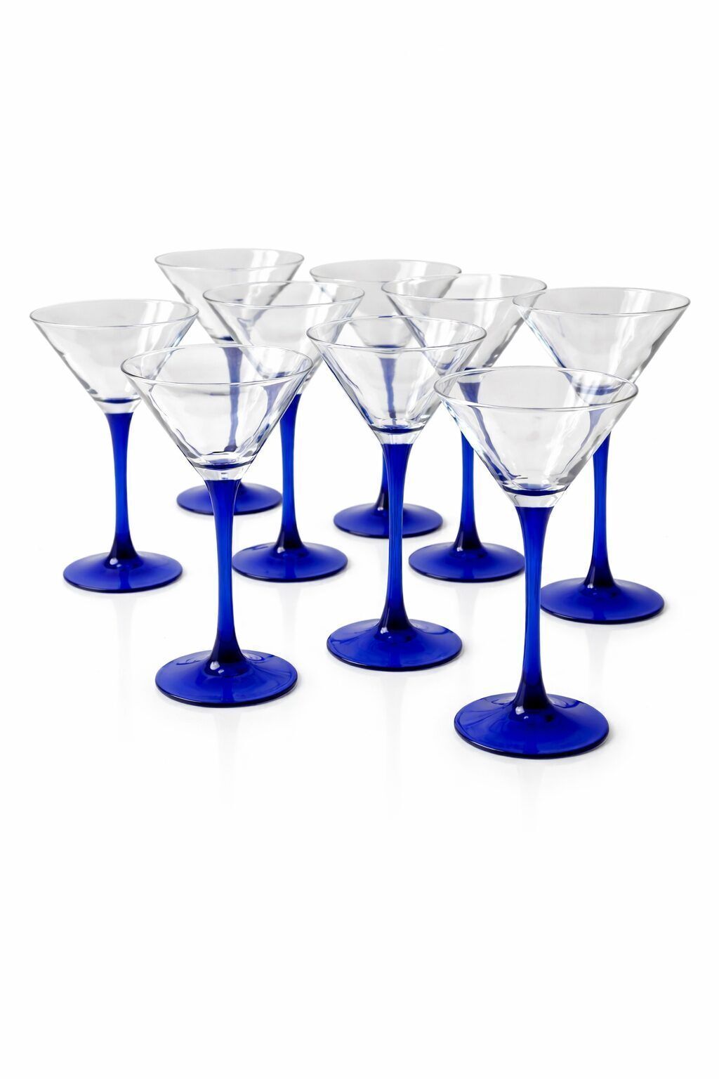 Luminarc Cobalt Blauwe Martiniglazen photo furniture
