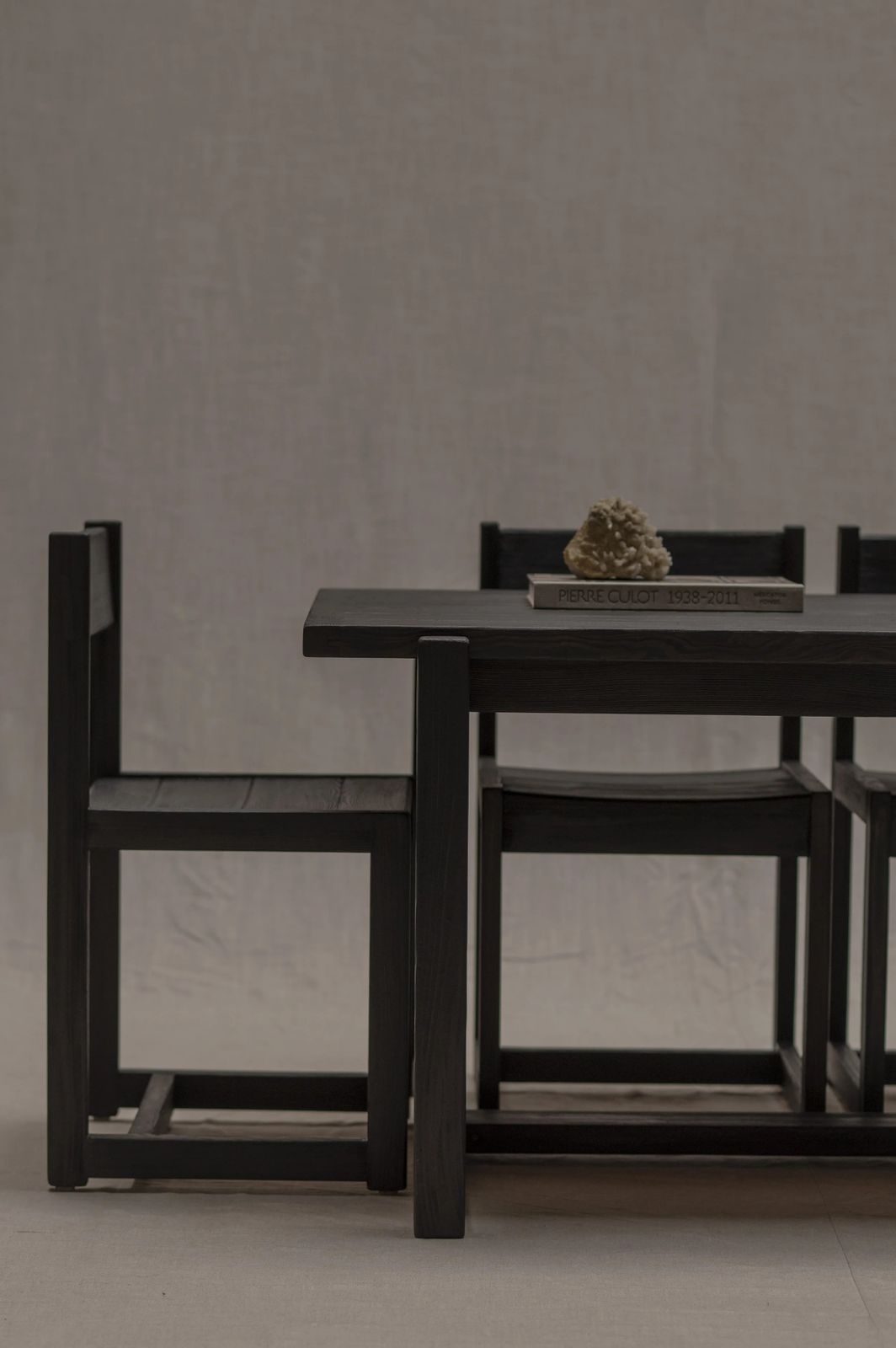 Minimalist Dining Set By Hugo Svensson For Bjärnums Möbelfabrik, 1960s photo vintage