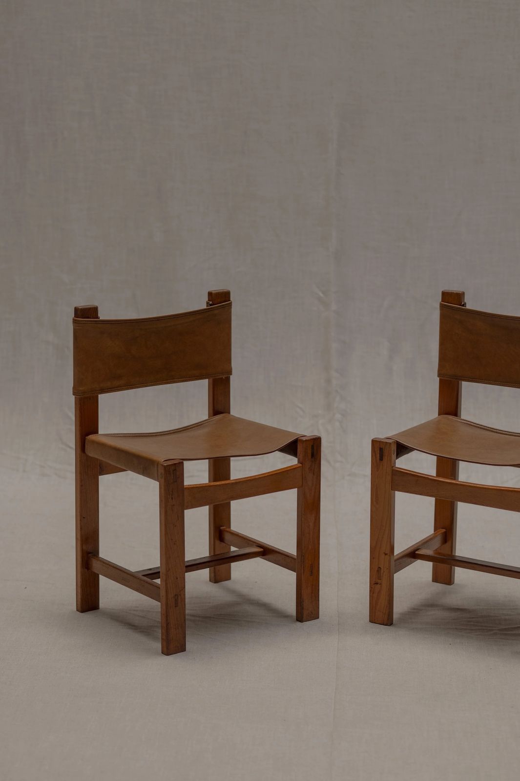 Set Of Two Maison Regain Side Chairs, France, 1970s photo Furniture