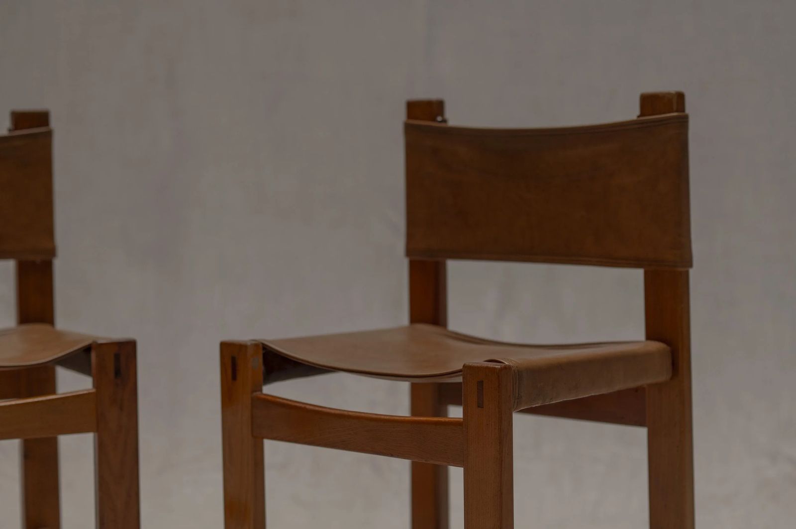 Set Of Two Maison Regain Side Chairs, France, 1970s photo 675.0