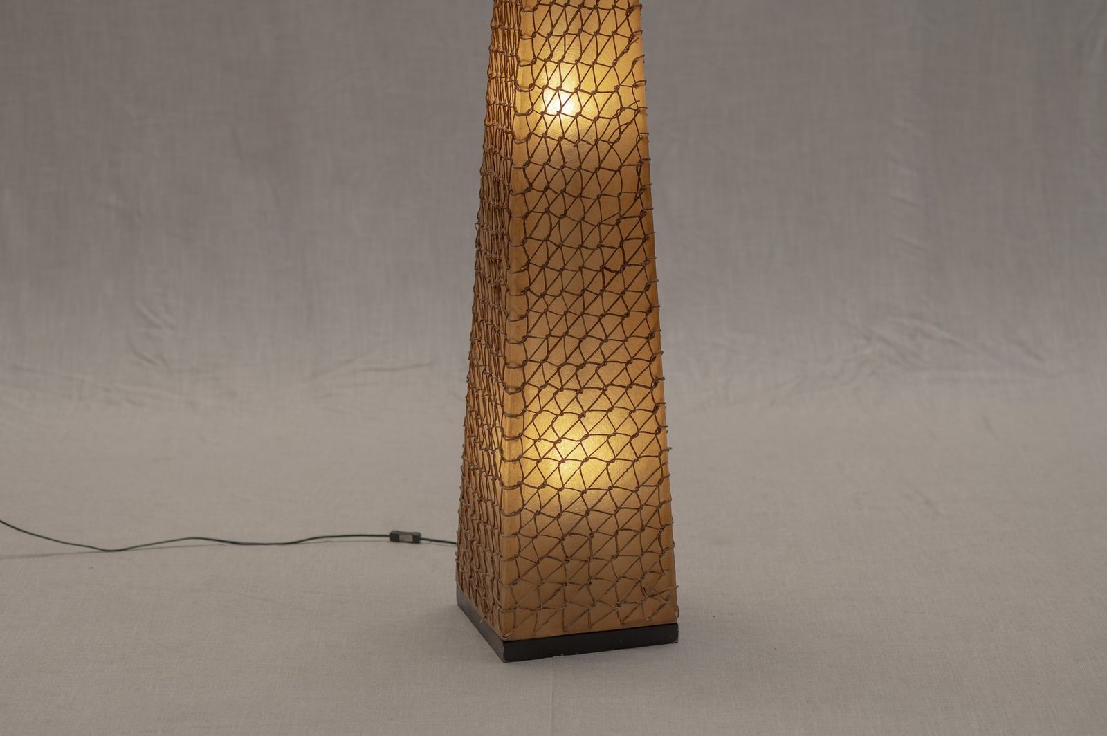 Large French Fiberglass Floor Lamp, 1970/80s photo for sale