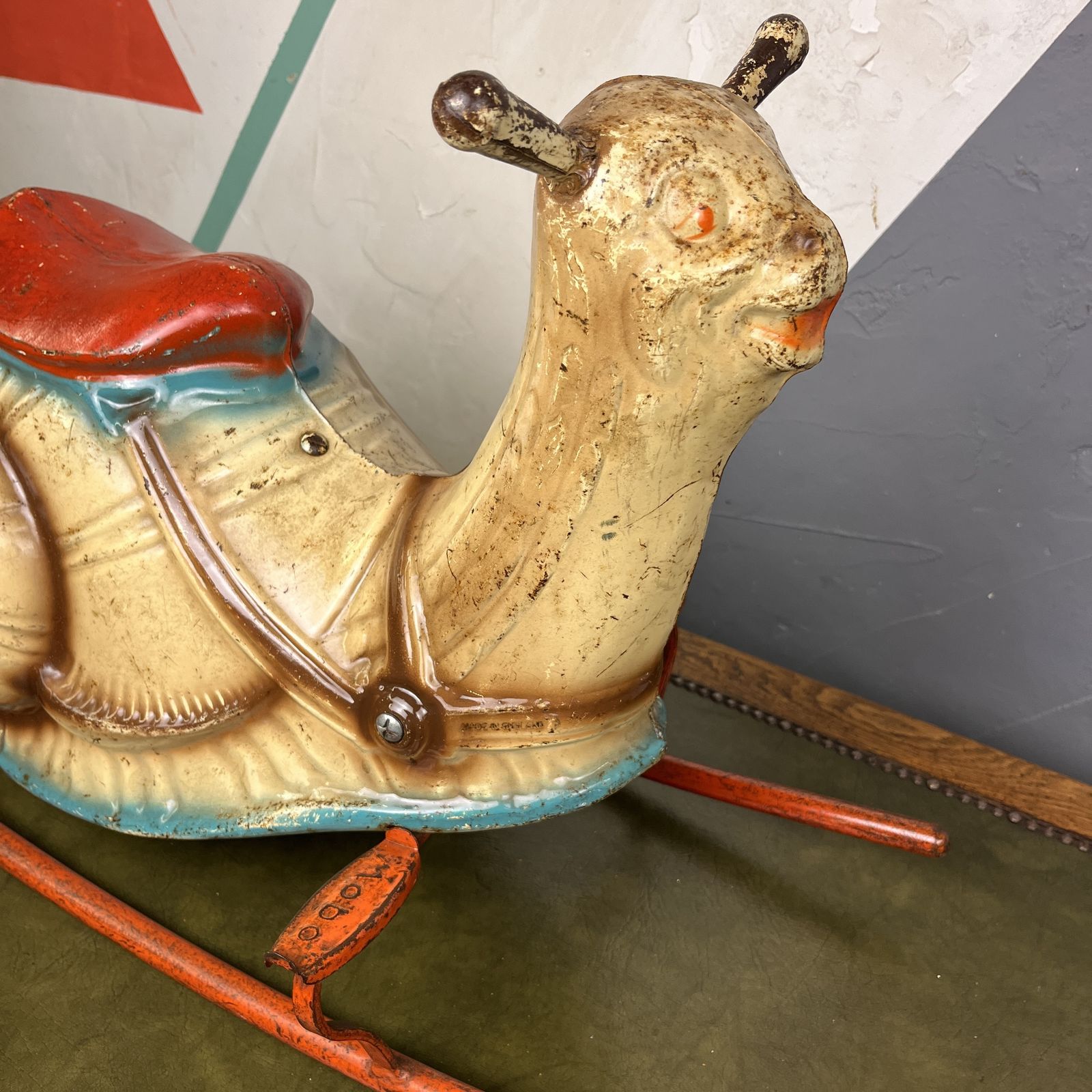 1940s Metal Mobo Rocking Snail photo buy