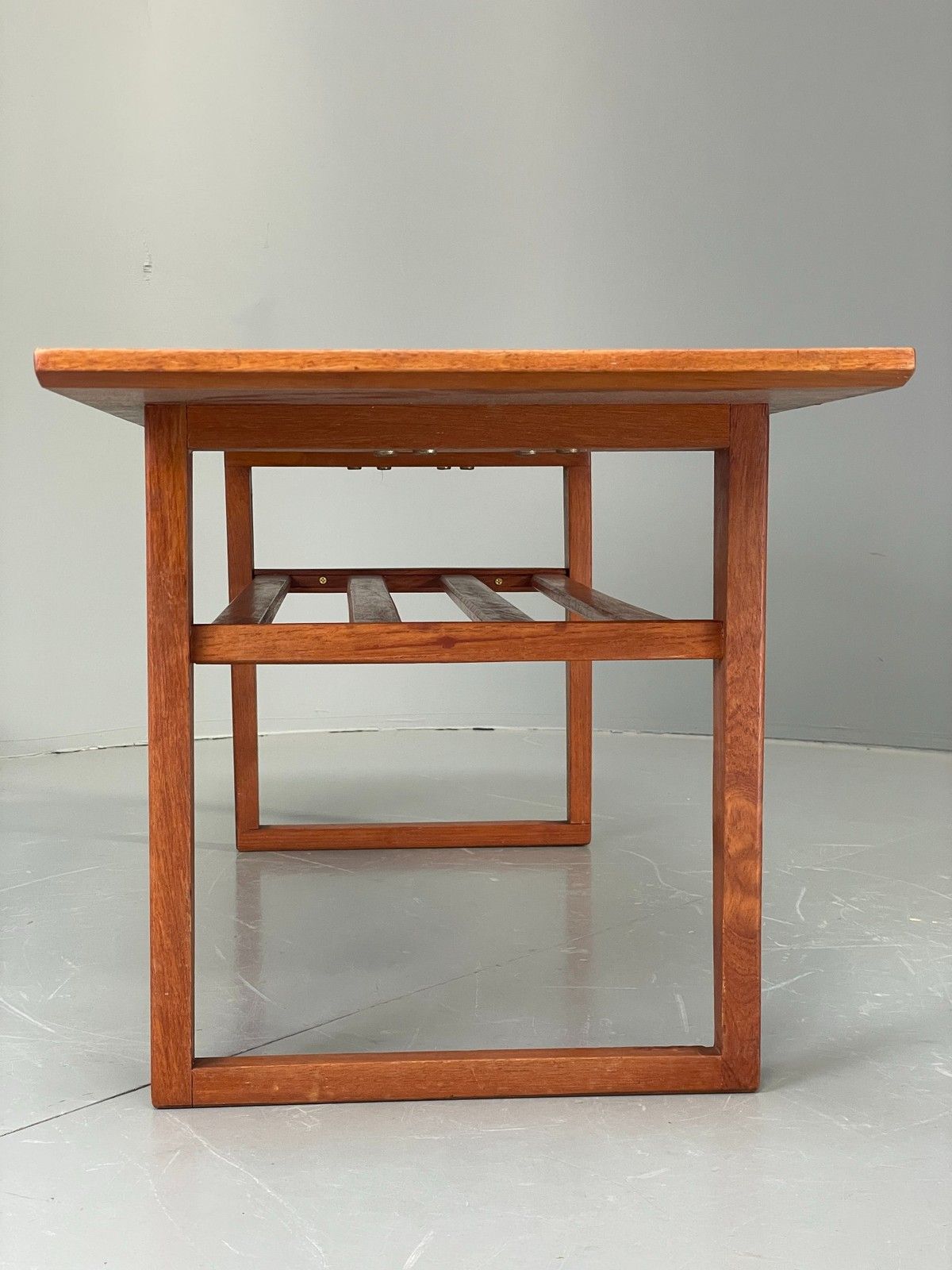 Vintage Teak Coffee Table By Pye Franklin Retro 1960s Magazine Rack Eb12071 photo vinterior