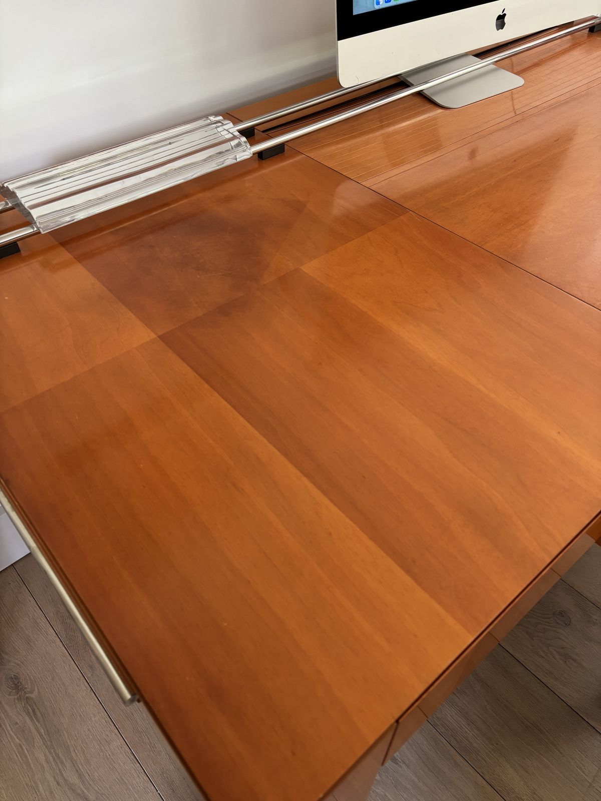 Bespoke Italian Handmade Directors Desk And Chair photo for sale