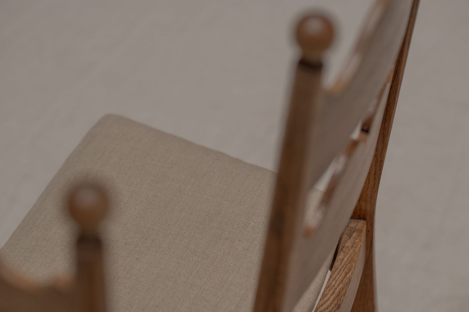 Set Of Two French Mid Century Side Chairs In The Manner Of Charles Dudouyt photo furniture