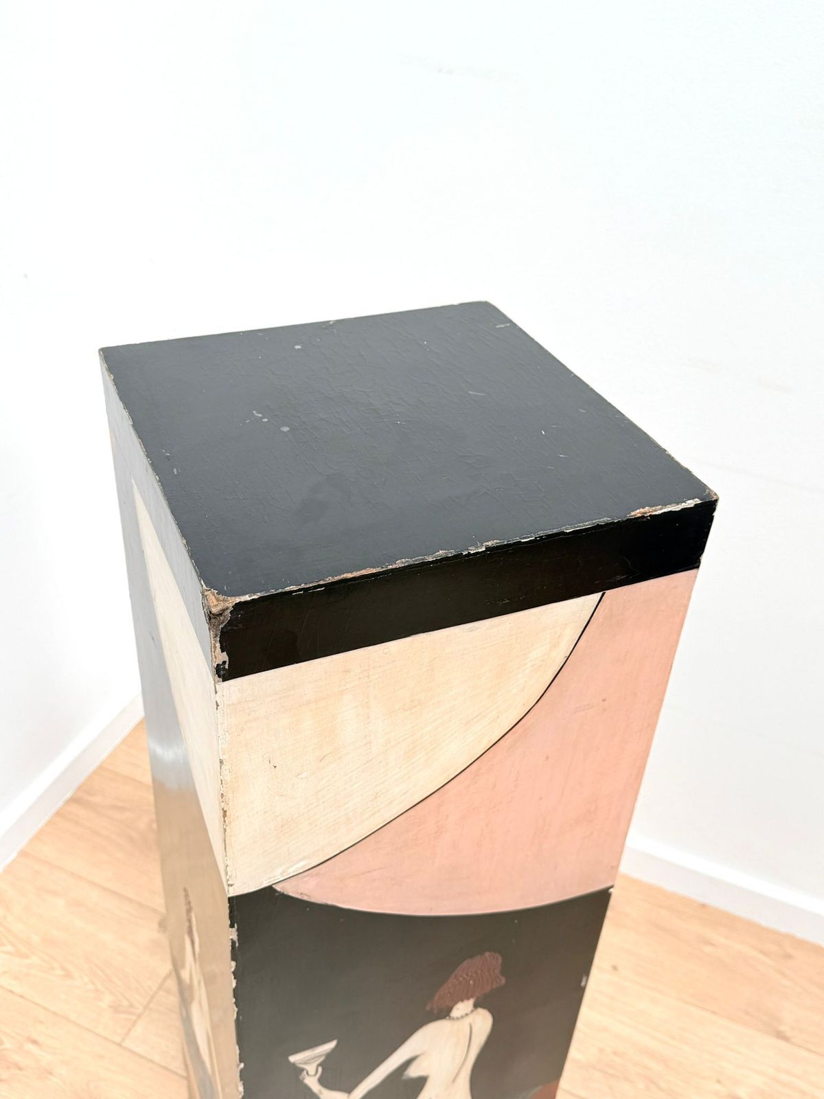 photo furniture 1930s Style Art Deco Column  Delivery Available 0114